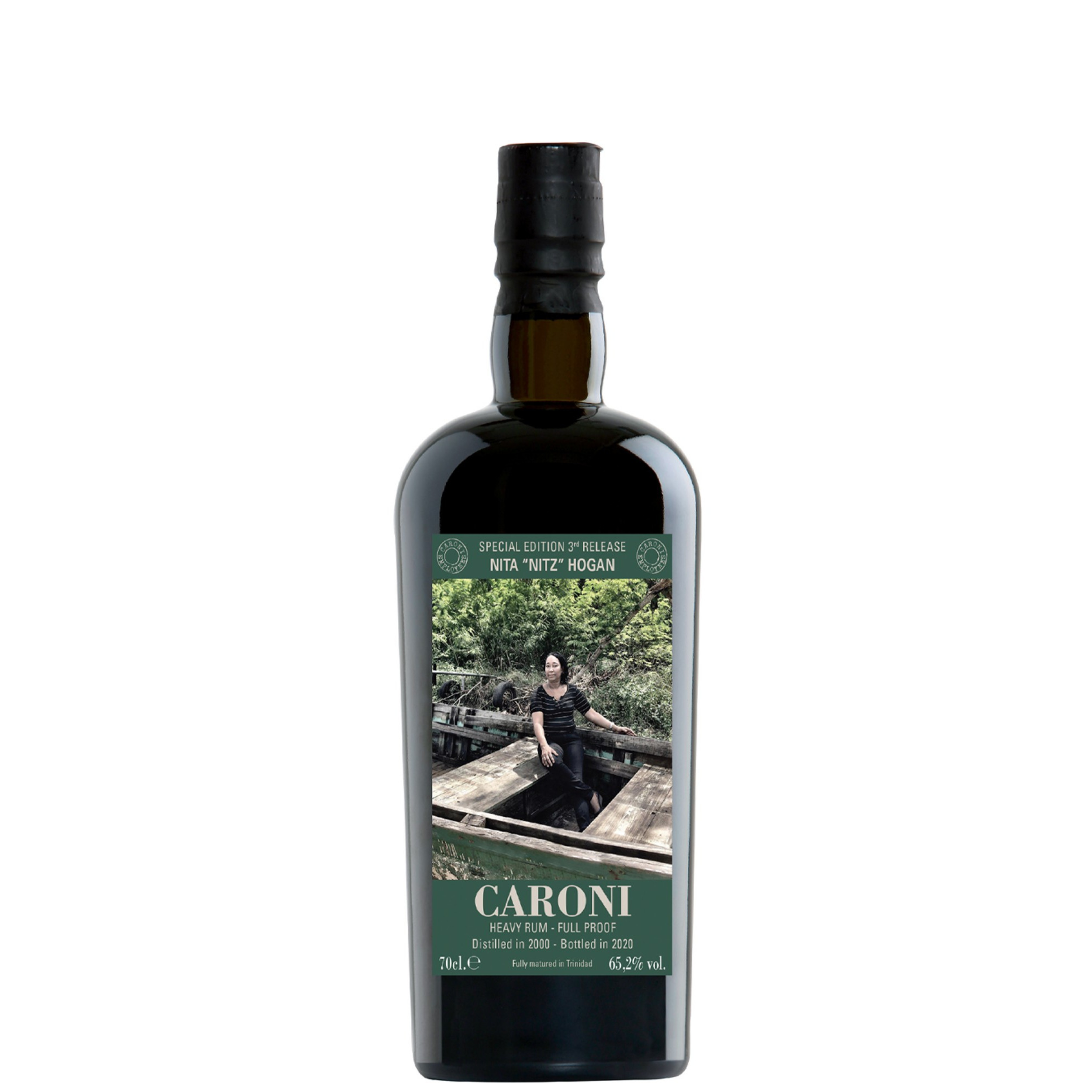 Rum Caroni Employees 3rd Release 20 Y.O. 2000 Full Proof - Nita "Nitz" Hogan - 70 cl 65,2 % vol
