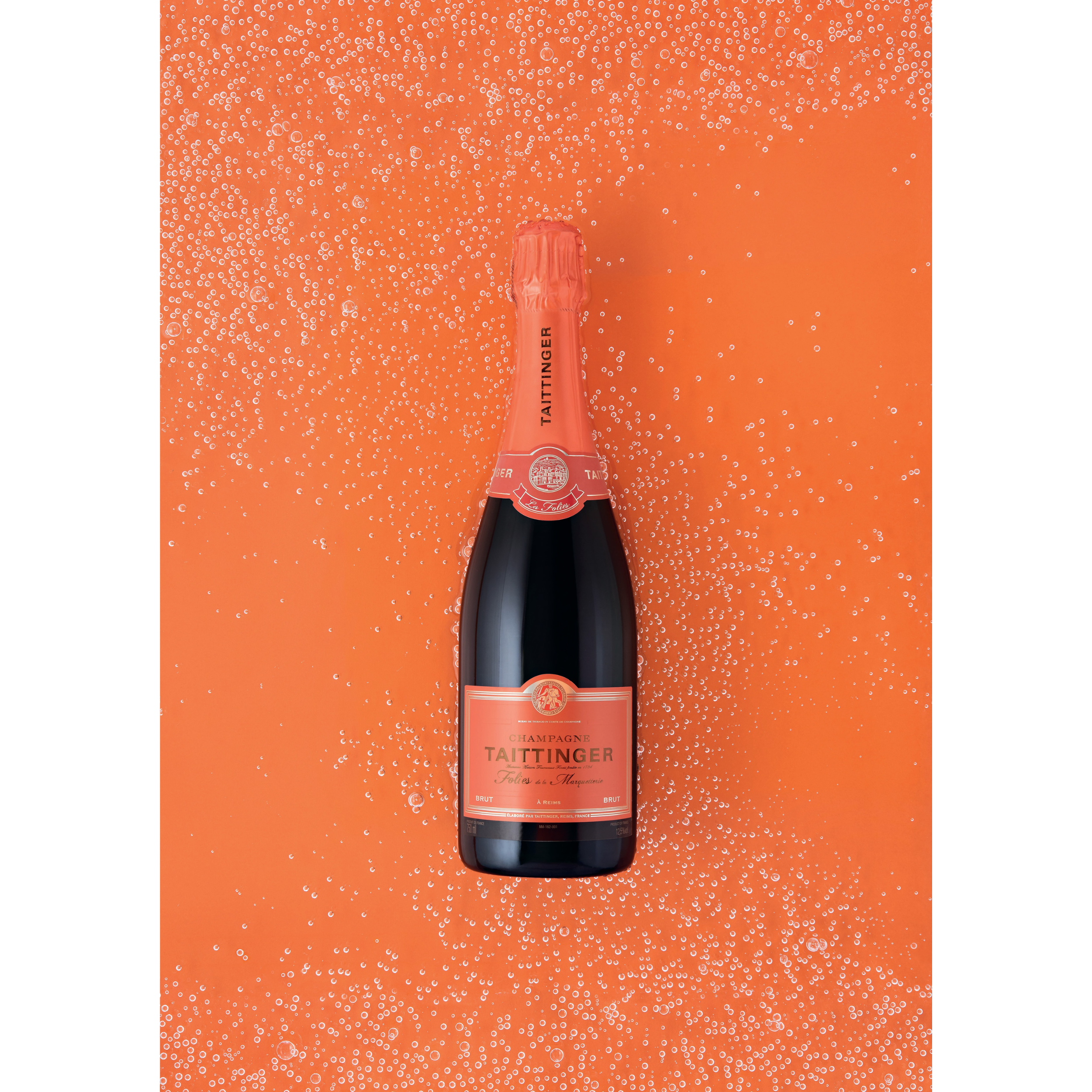 Champagne Taittinger Folies de la Marquetterie Brut 750 ml 12,5% vol - 45% chardonnay e 55% pinot noir