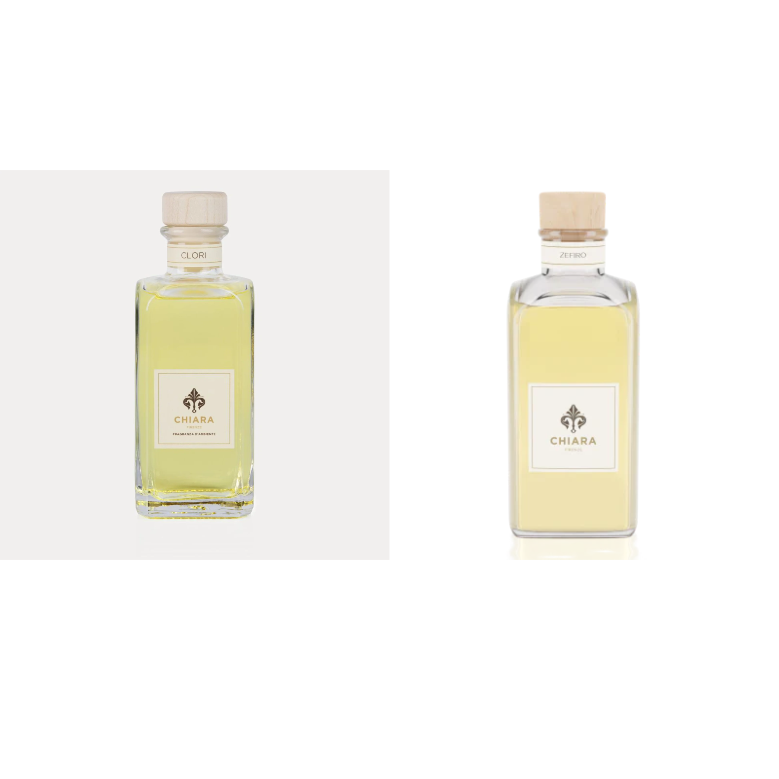 Fragranza per ambiente Chiara Firenze - elegante cofanetto da 2 fragranze 200 ml
