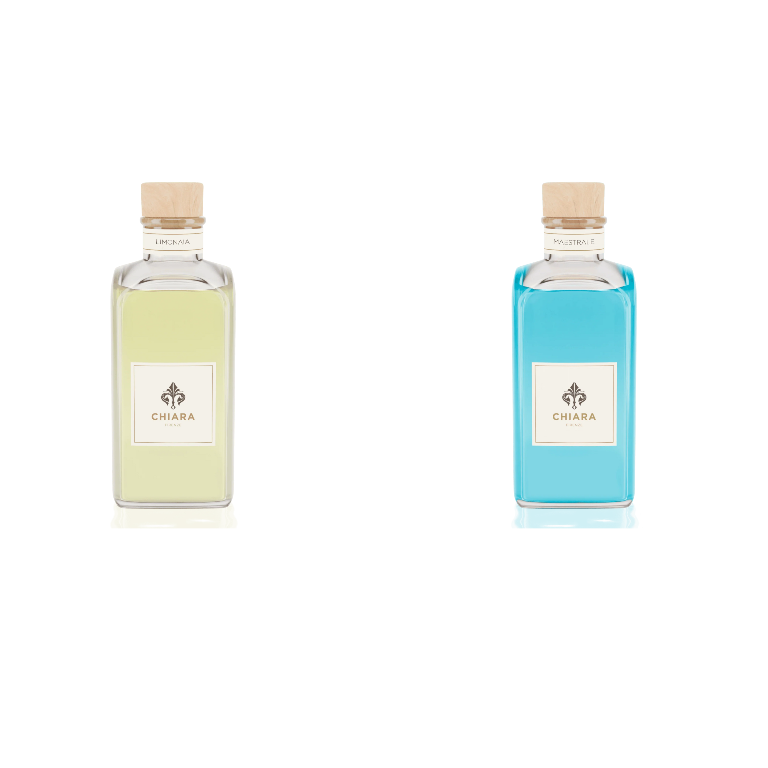Fragranza per ambiente Chiara Firenze - elegante cofanetto da 2 fragranze 200 ml