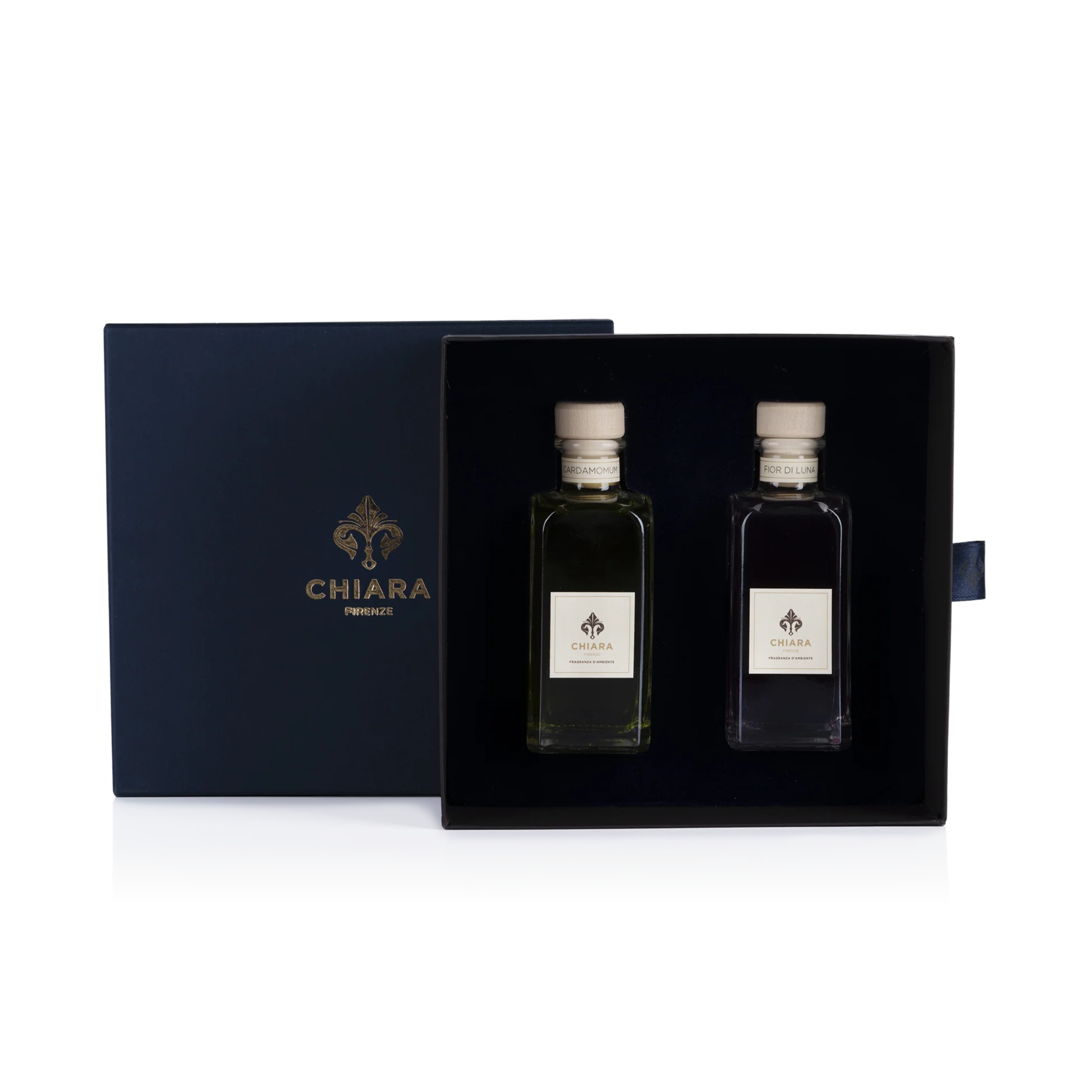 Fragranza per ambiente Chiara Firenze - elegante cofanetto da 2 fragranze 200 ml
