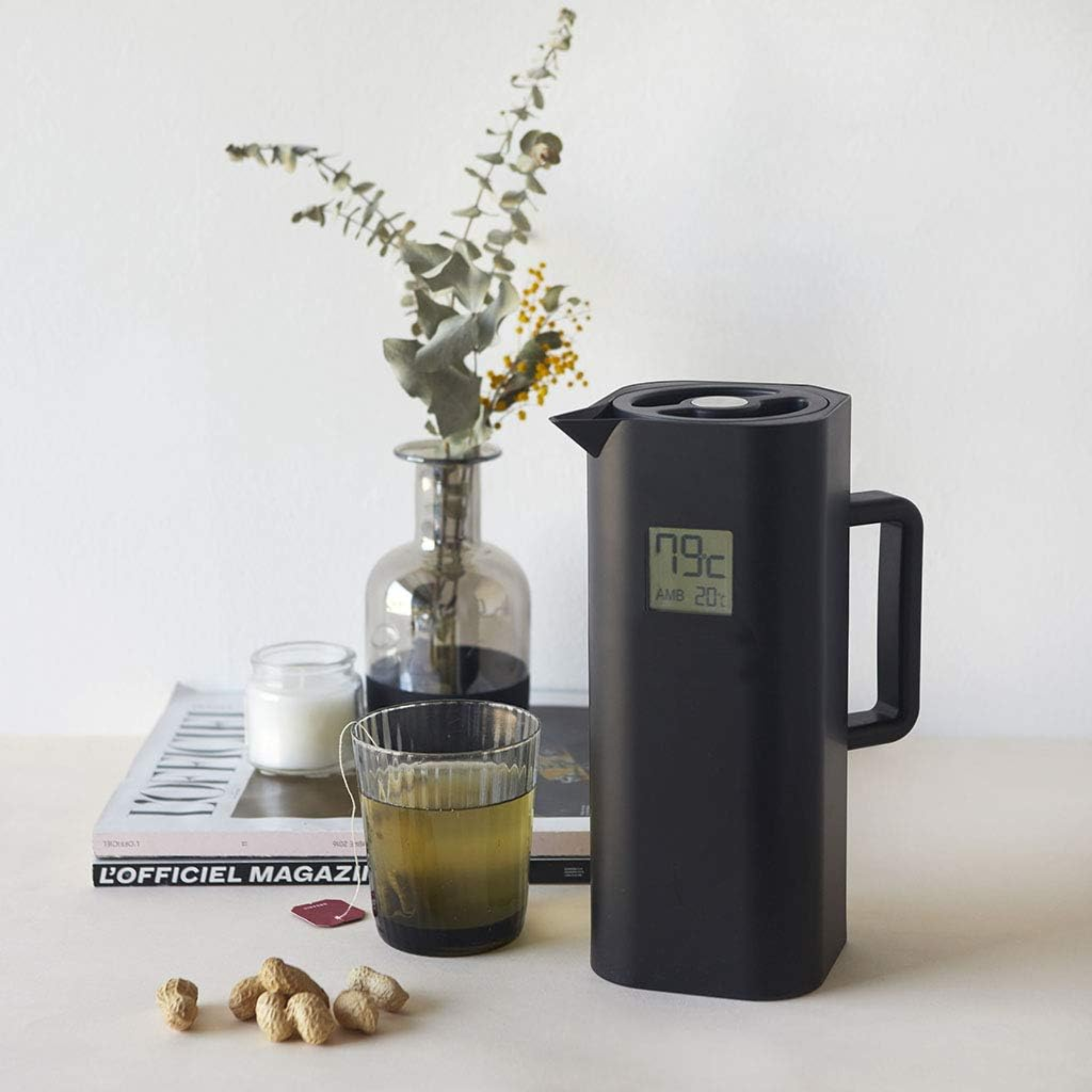 Balvi Termo digitale Home 1 L schermo LCD - Inox/plastica