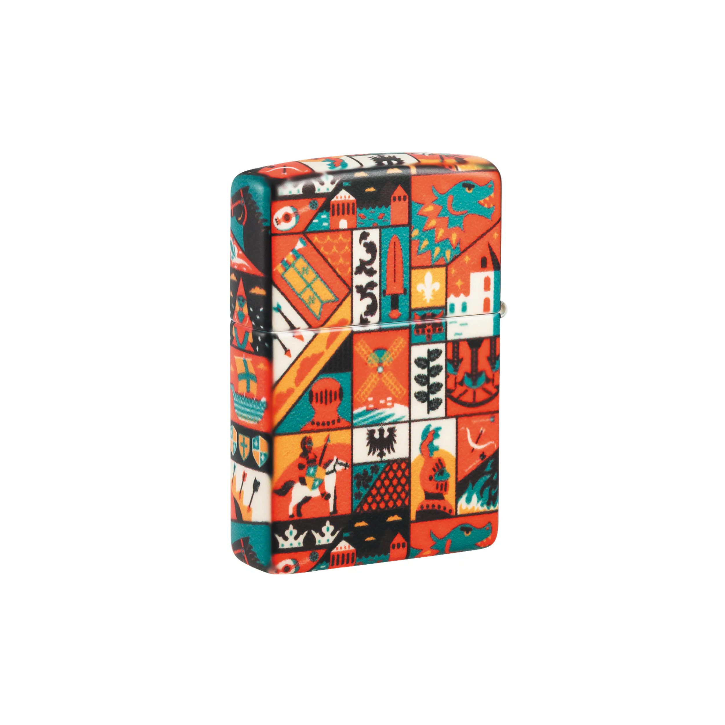 Accendino Zippo ®Mythological - Novità 2024 in metallo a benzina - ricaricabile - antivento