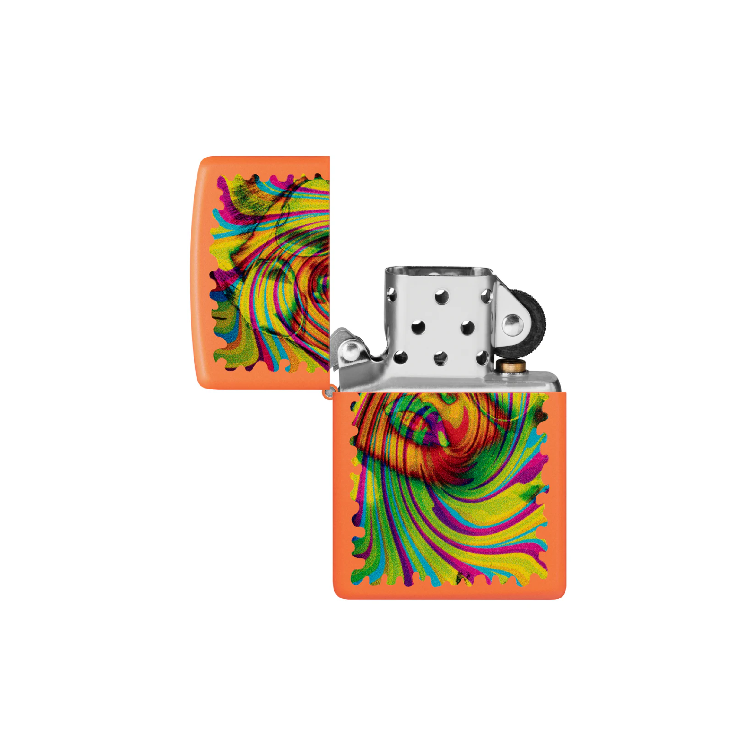 Accendino Zippo Sunglass Woman in metallo a benzina - ricaricabile - antivento - ritratto pop art