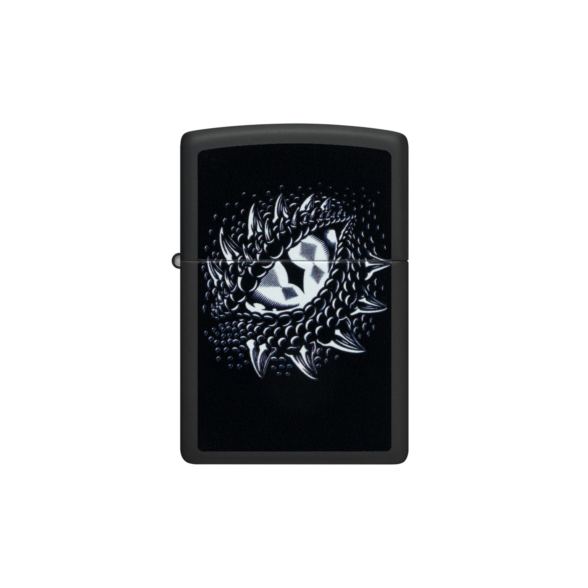 Accendino ZIppo Dragon Eye in metallo a benzina - ricaricabile - antivento - occhio