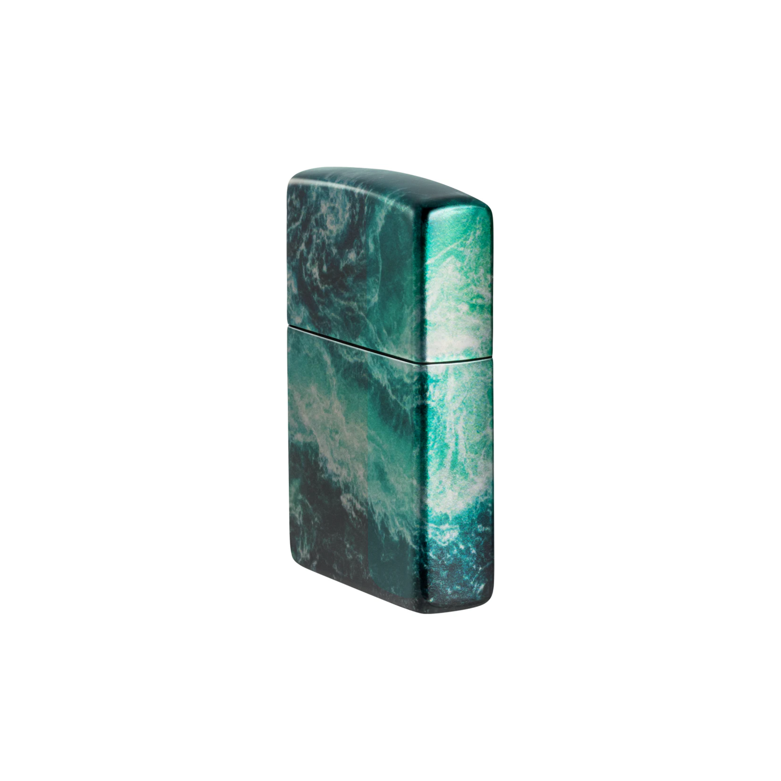 Accendino Zippo Rogue Wave in metallo a benzina - ricaricabile - antivento - ipnotizzante