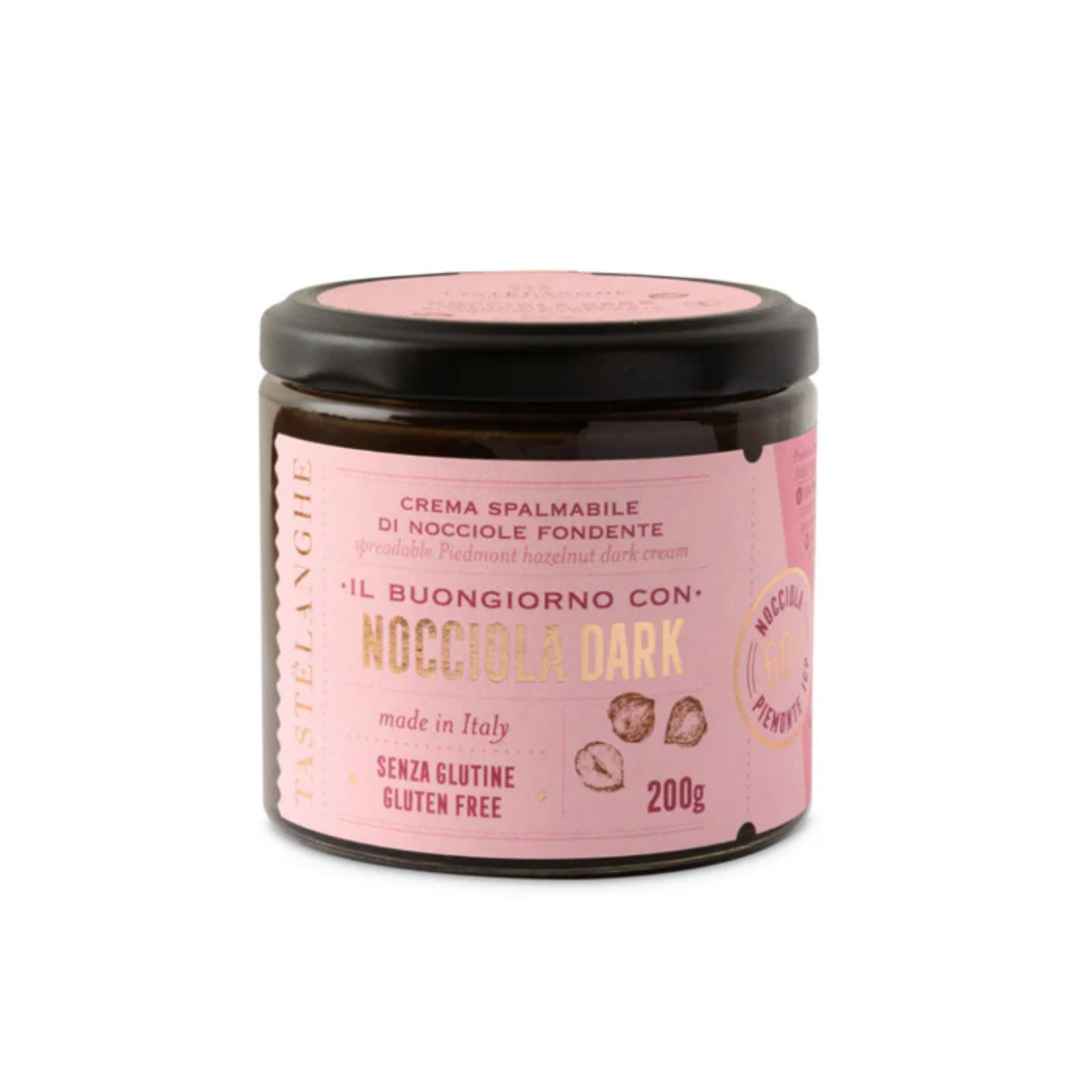 200g Crema di Nocciole Piemonte IGP delle Langhe senza glutine - 3 gusti