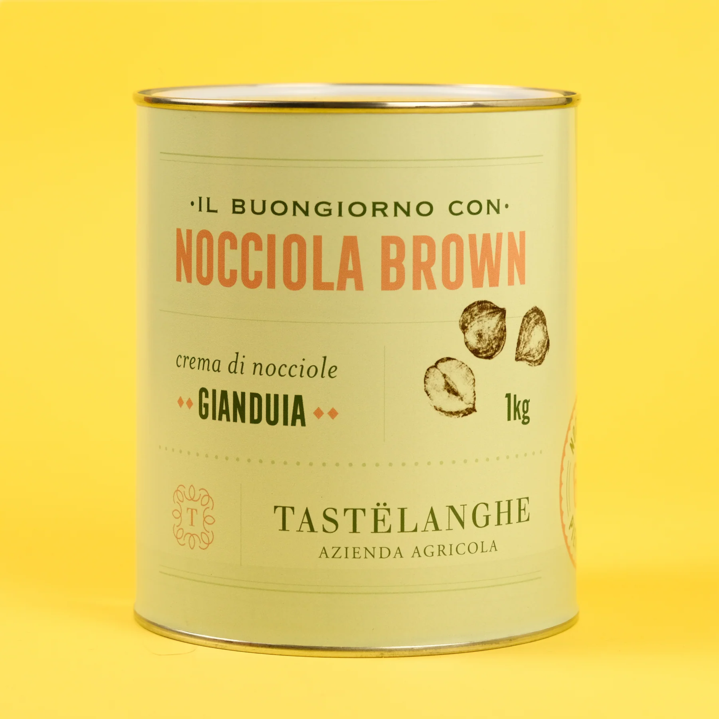 1kg Latta di Crema di Nocciole Piemonte IGP delle Langhe senza glutine