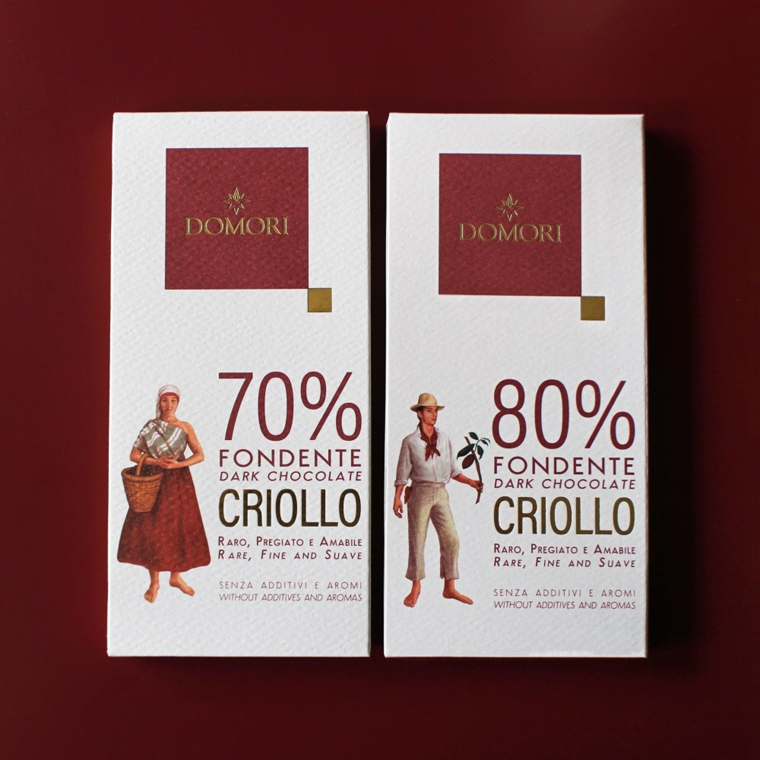 50 g TAVOLETTA LINEA BLEND CRIOLLO 80%