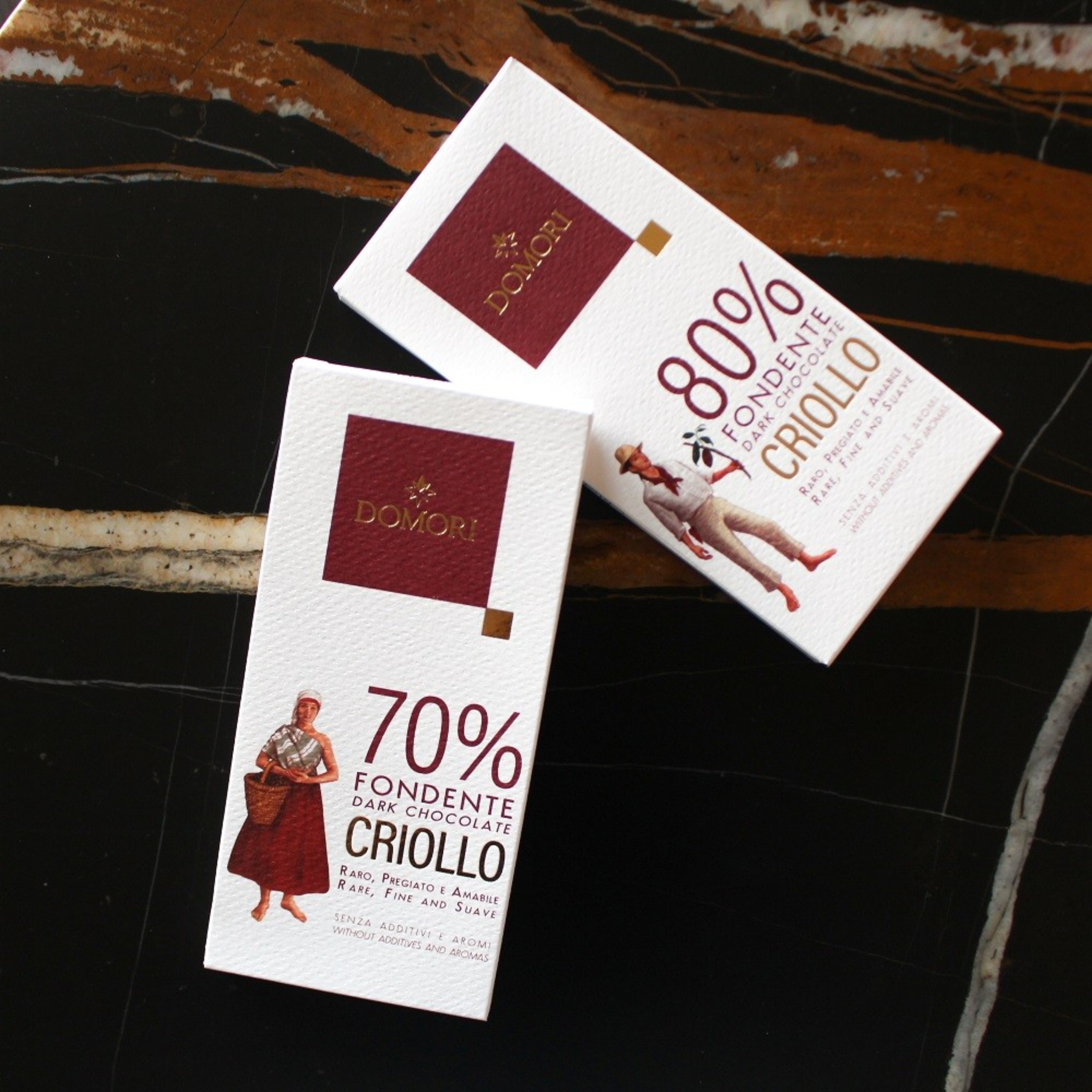 50 g TAVOLETTA LINEA BLEND CRIOLLO 80%