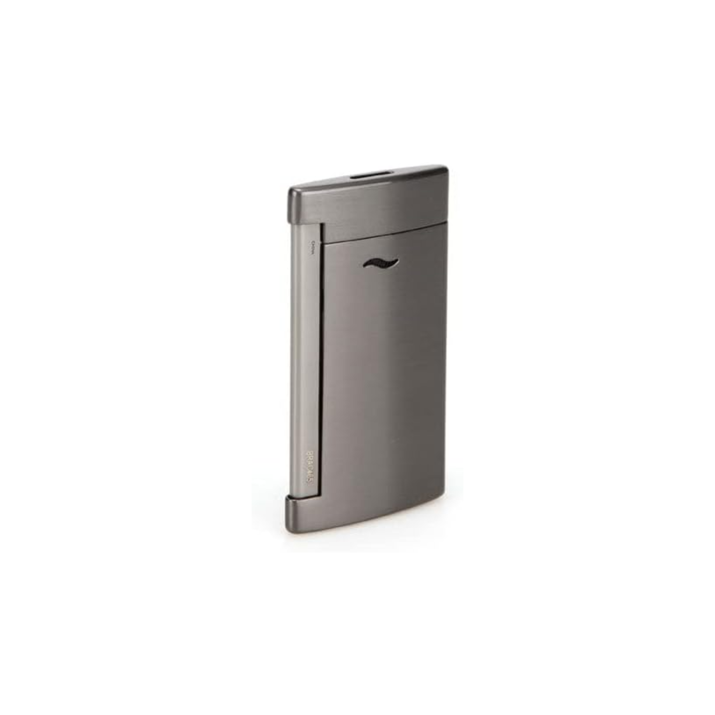 Briquet St Dupont Slim 7 Gun metal brossé - anti-vent