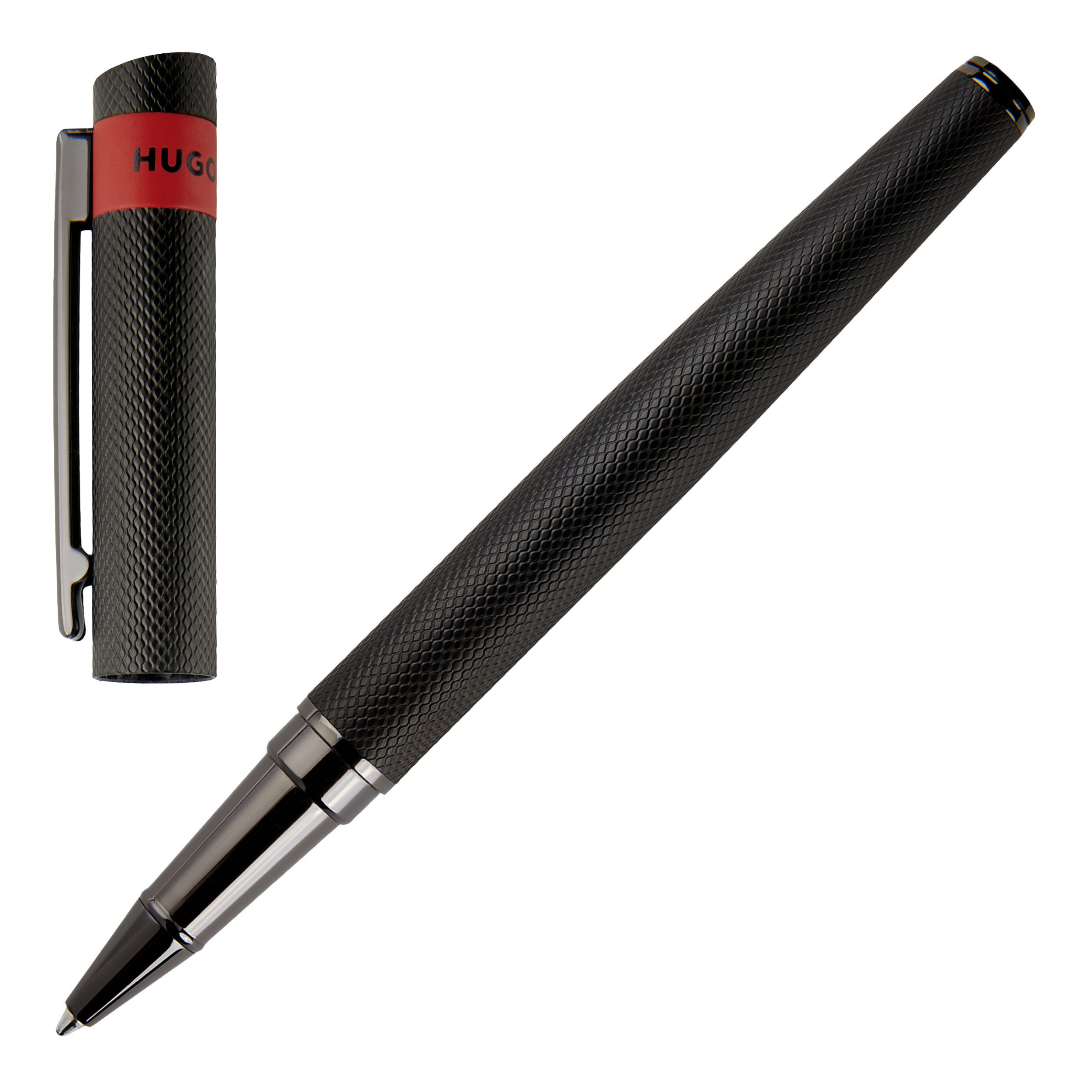 Penna a sfera Hugo Boss Loop Diamond Black