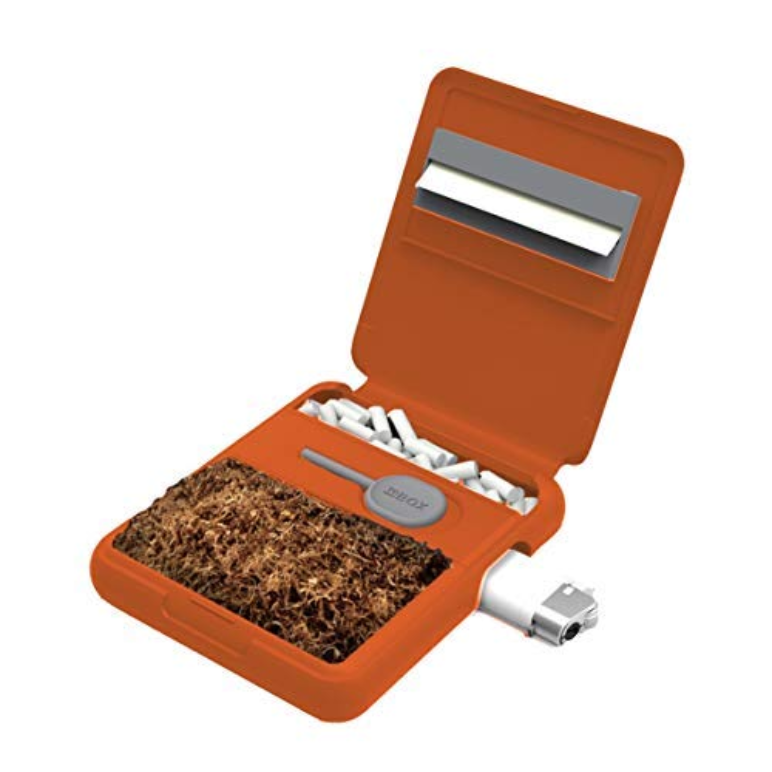 Portatabacco Tobox rigido in plastica tascabile