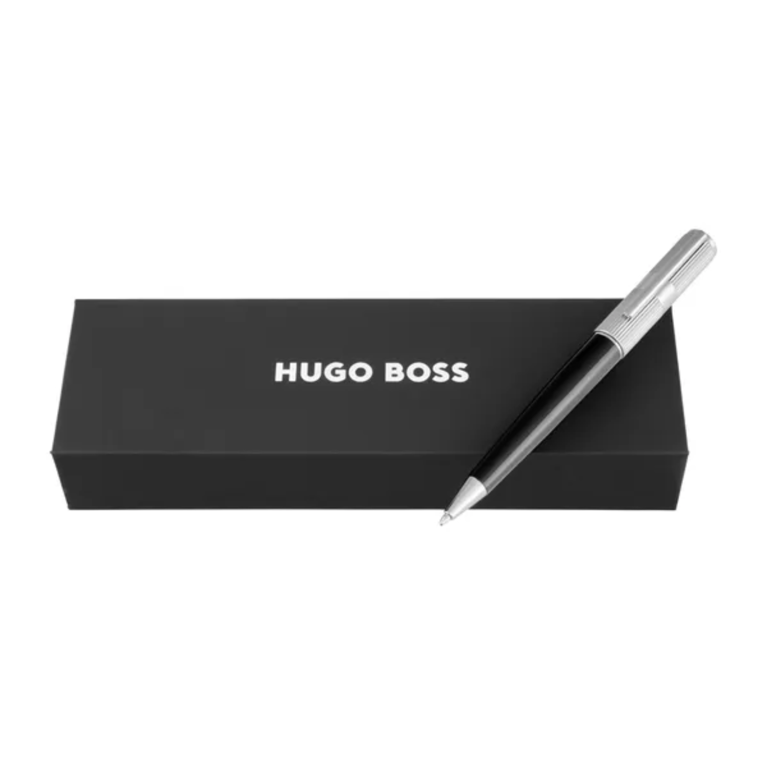 Penna Hugo Boss Linea di formazione Biro Silver