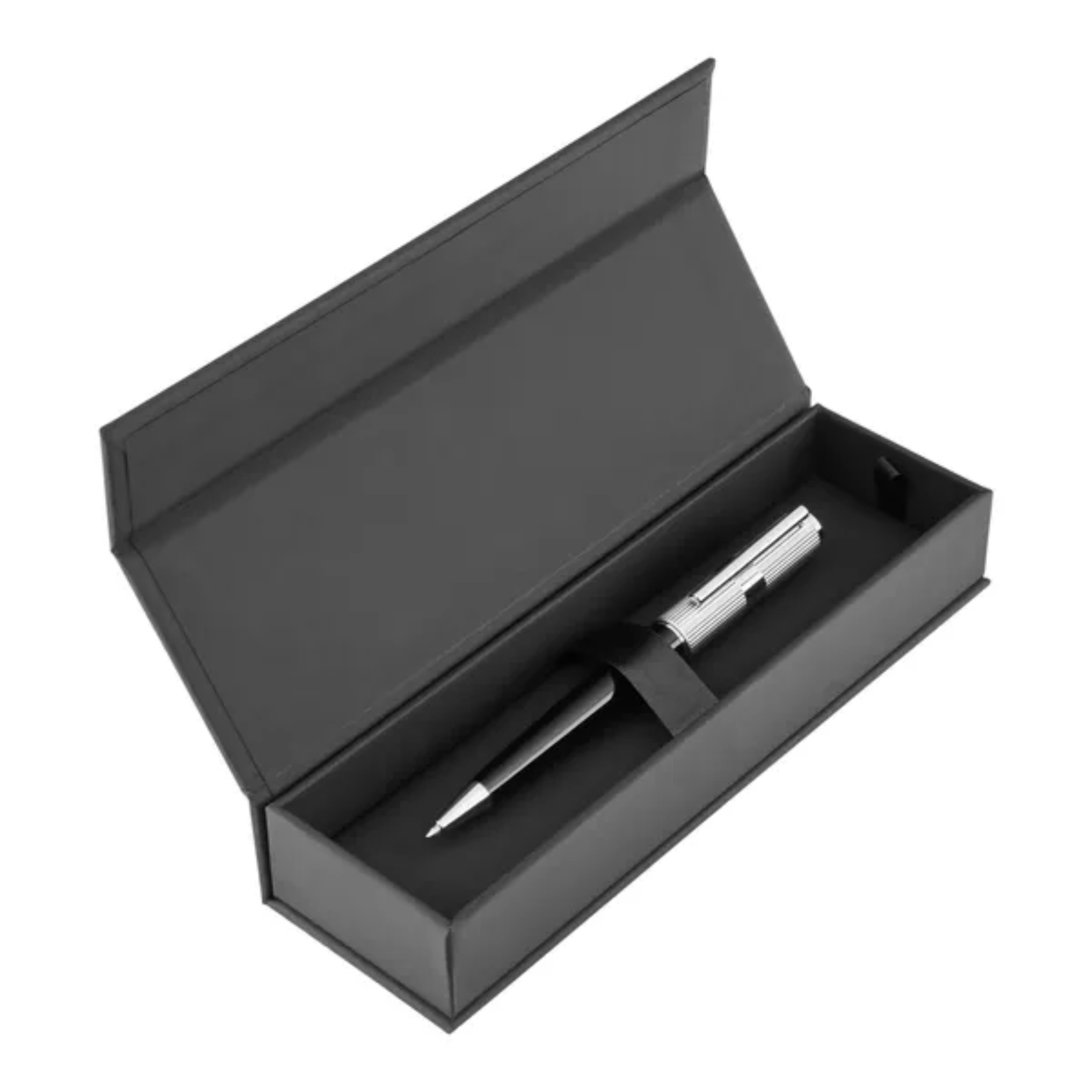 Penna Hugo Boss Linea di formazione Biro Silver
