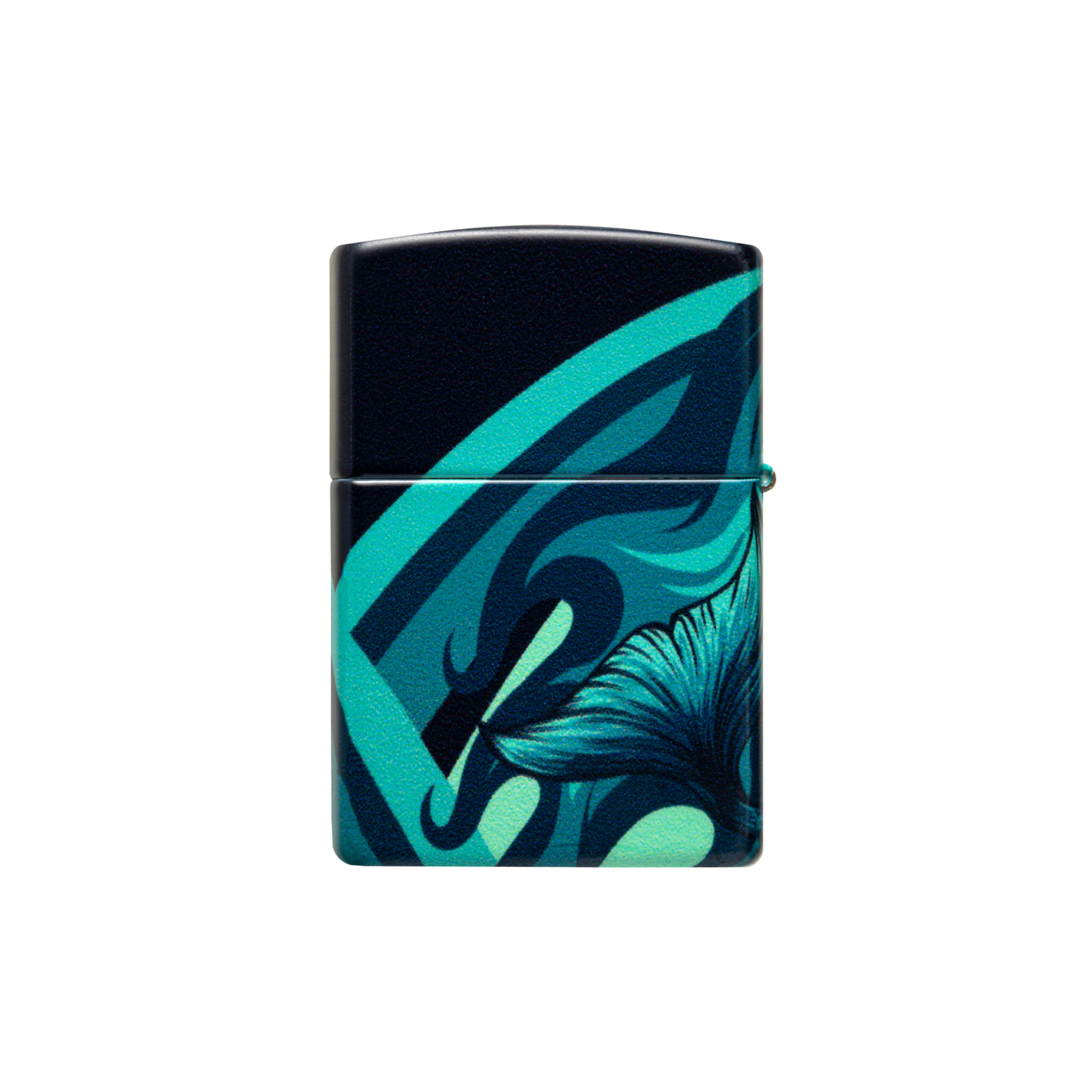 Accendino ZIppo Mermaid Zippo in metallo a benzina - ricaricabile - antivento - sirena