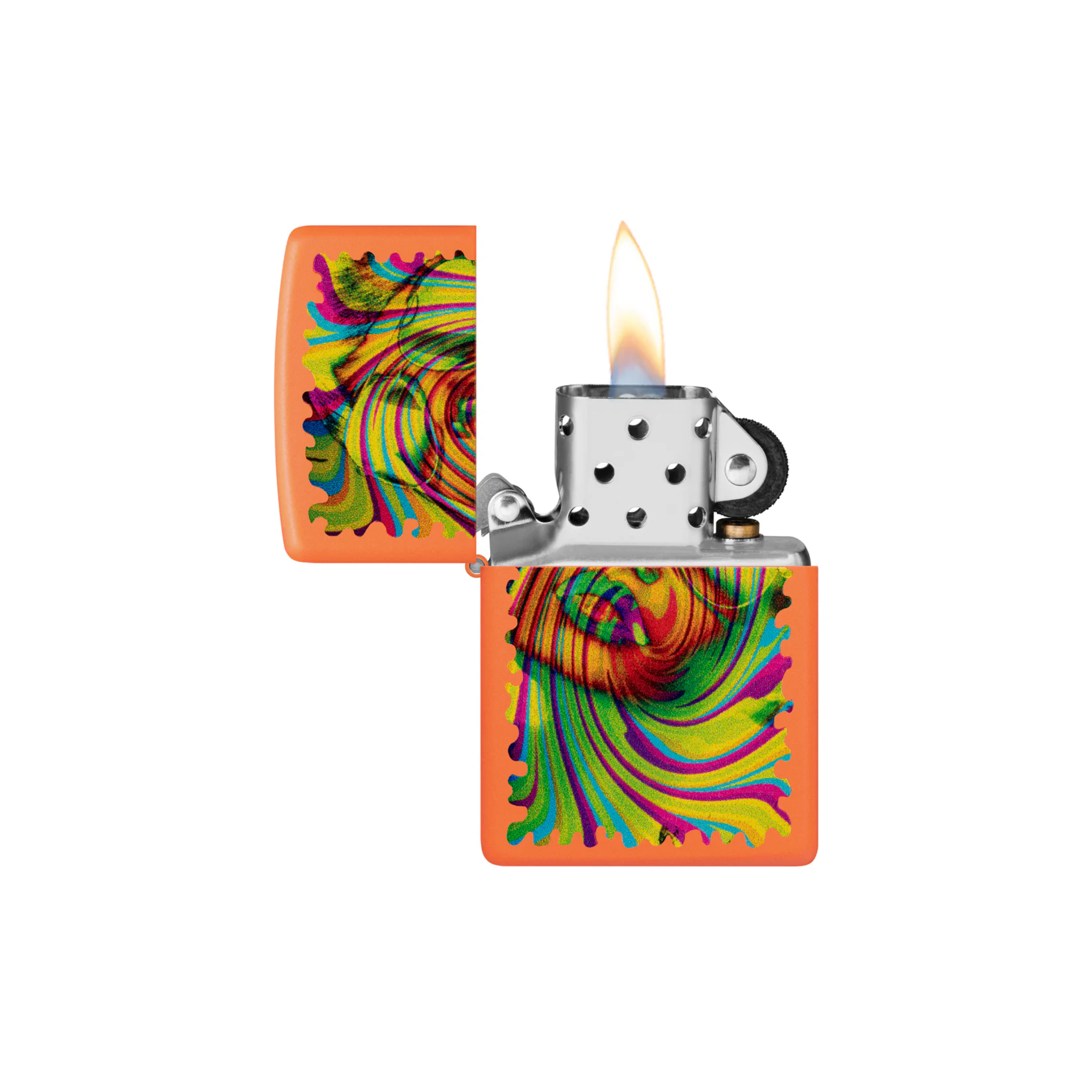 Accendino Zippo Sunglass Woman in metallo a benzina - ricaricabile - antivento - ritratto pop art