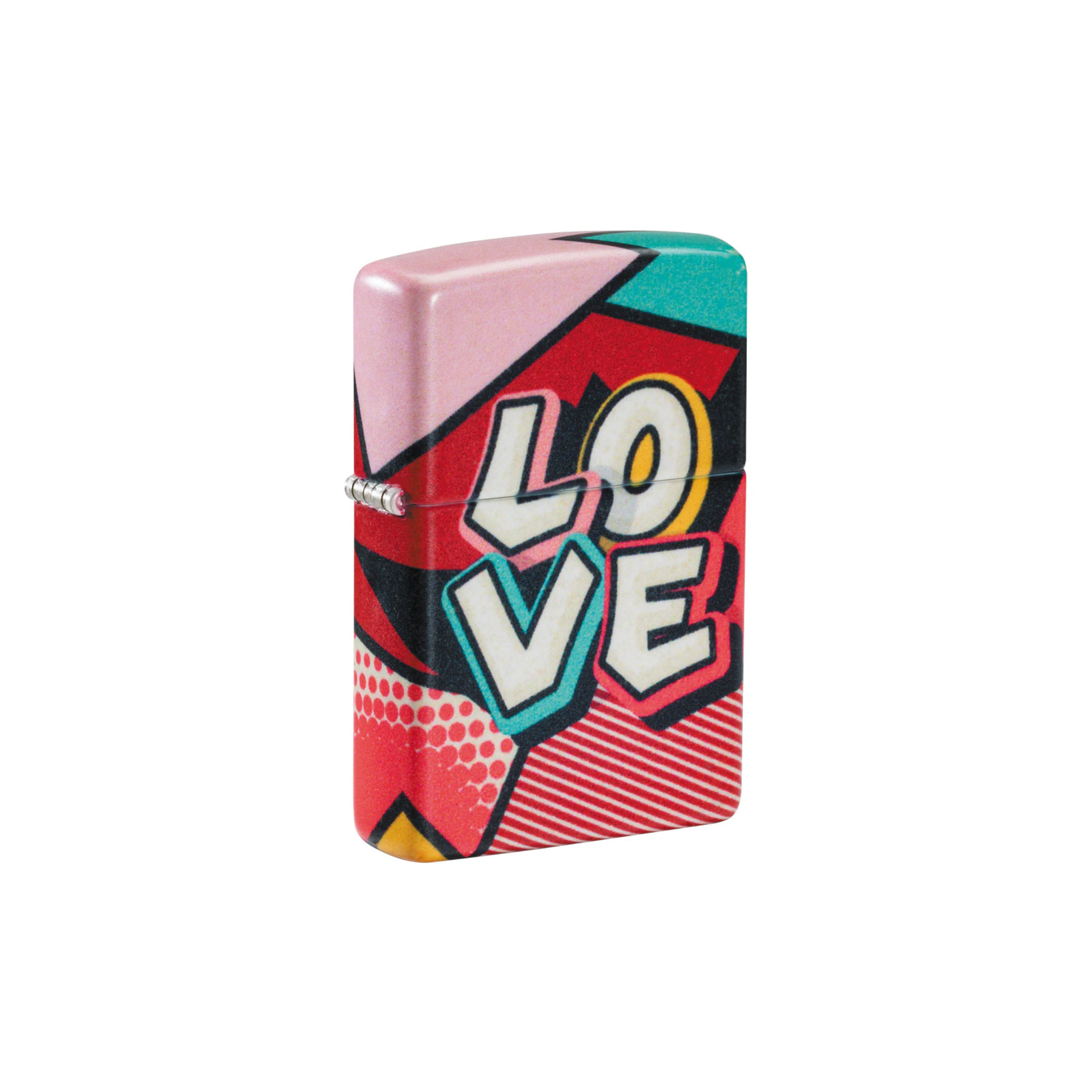 Accendino Zippo ®Love - Novità 2024 in metallo a benzina - ricaricabile - antivento - Love
