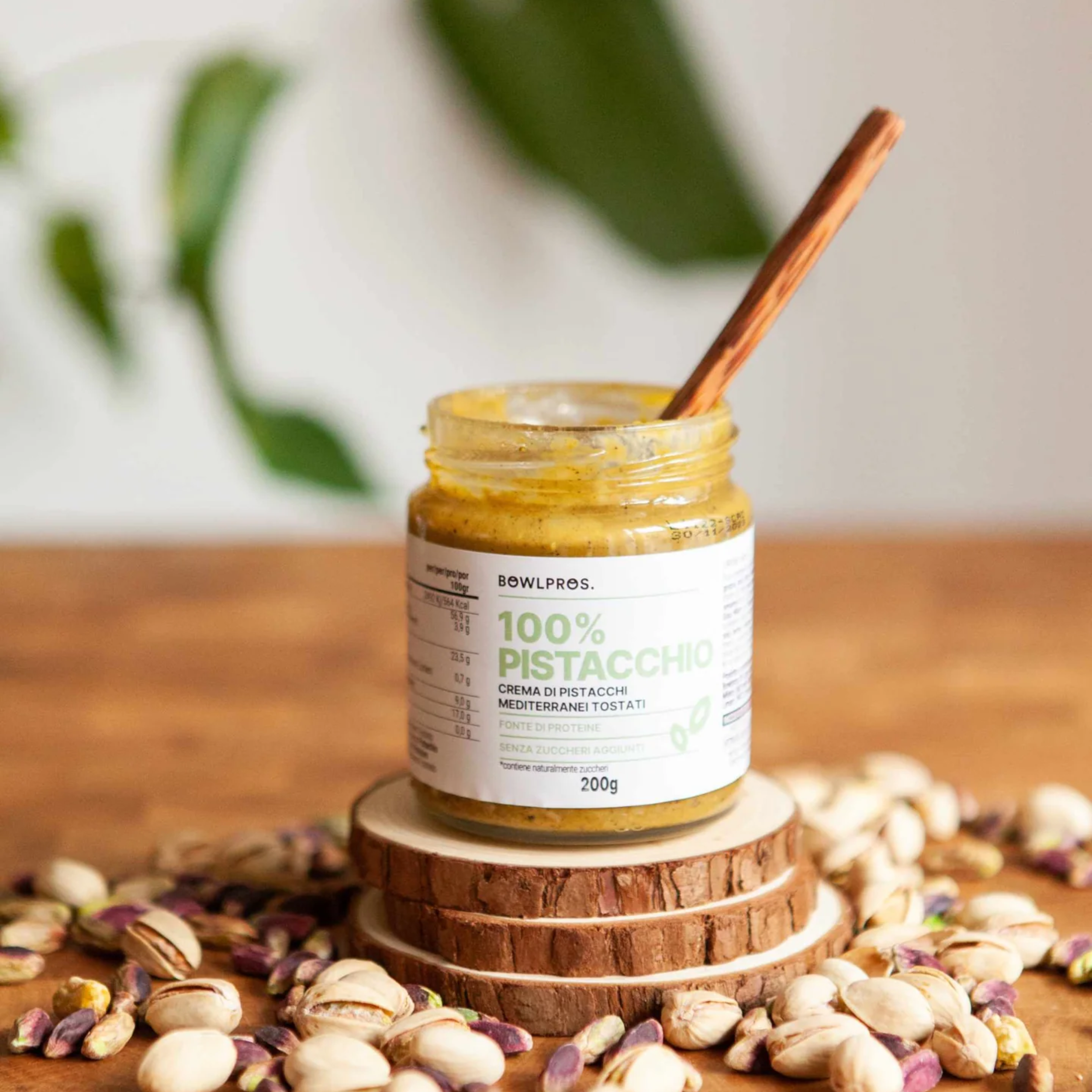 200g Crema 100% Pistacchi Mediterranei Tostati senza glutine