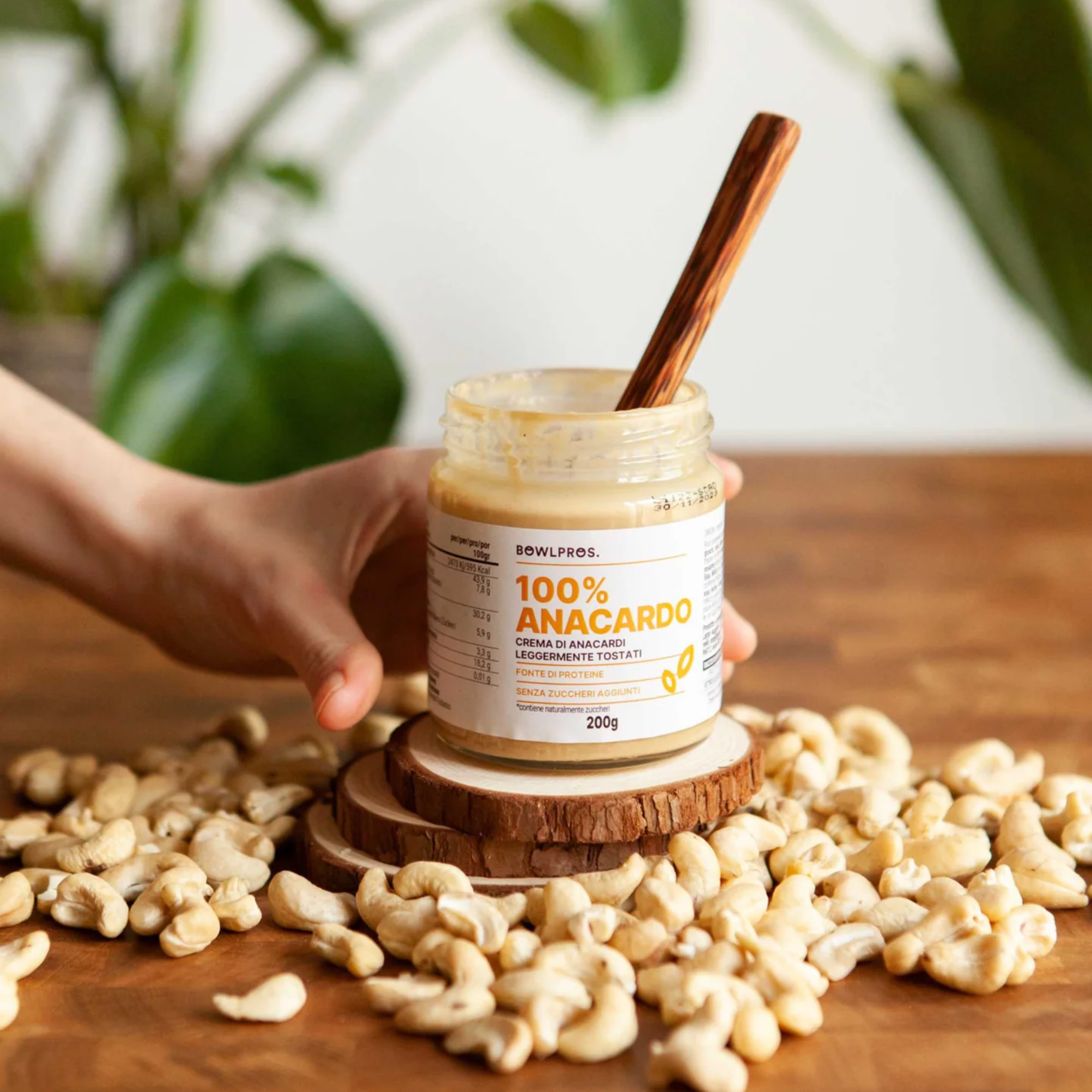 200g Crema 100% Anacardo senza glutine