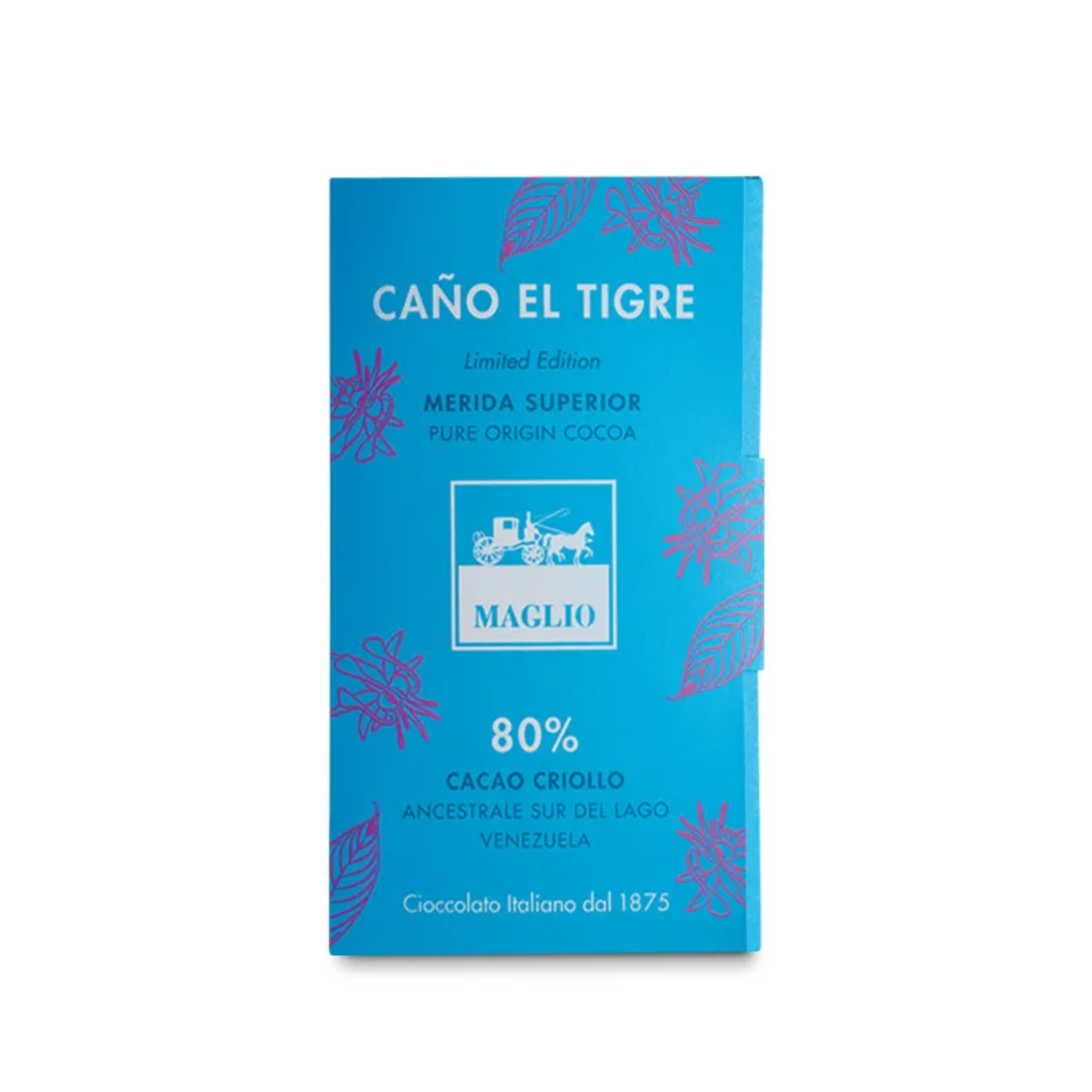 60 g TAVOLETTA Cioccolato Fondente - CRIOLLO CAÑO EL TIGRE