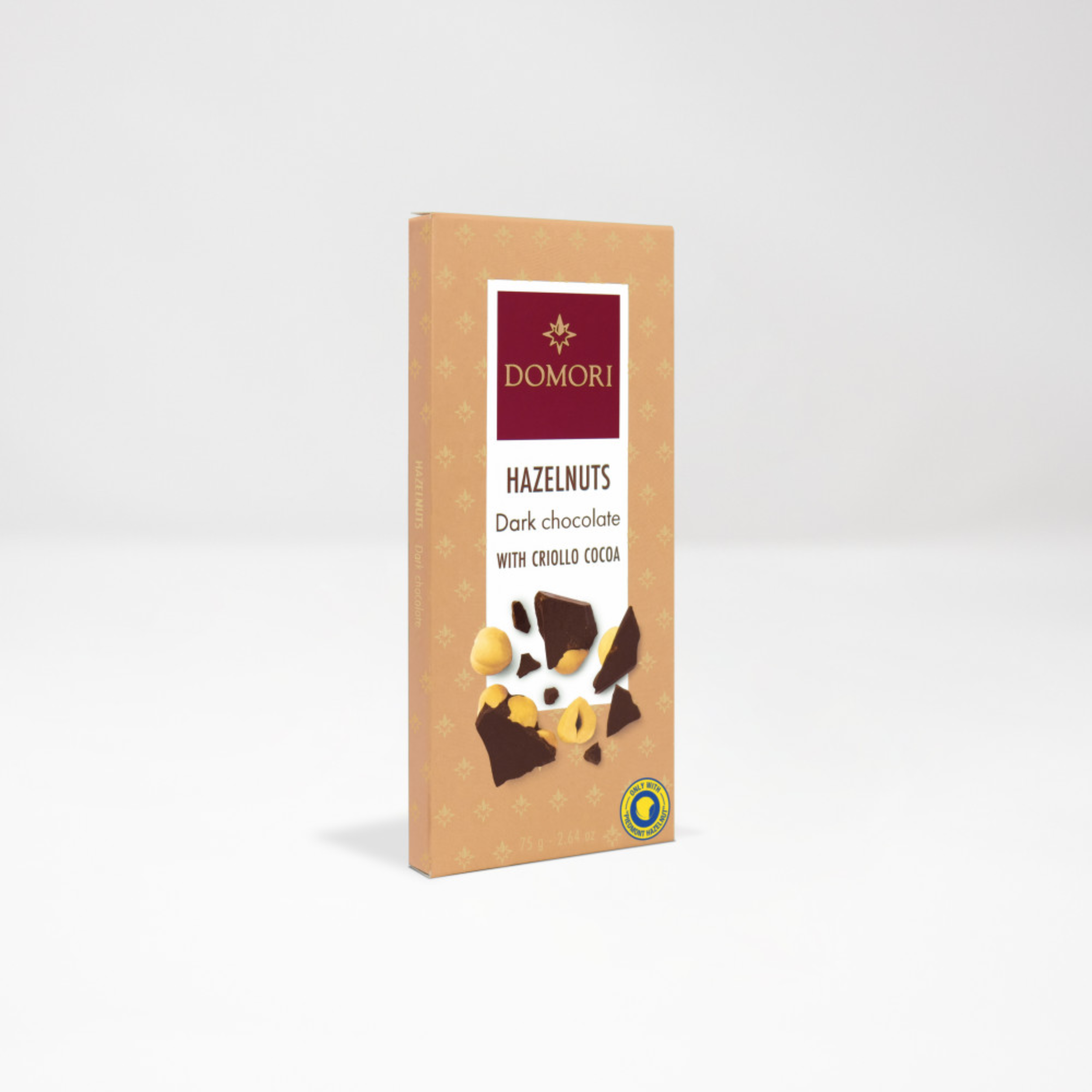 75 g Tavoletta Cioccolato Fondente e Nocciole Piemontesi