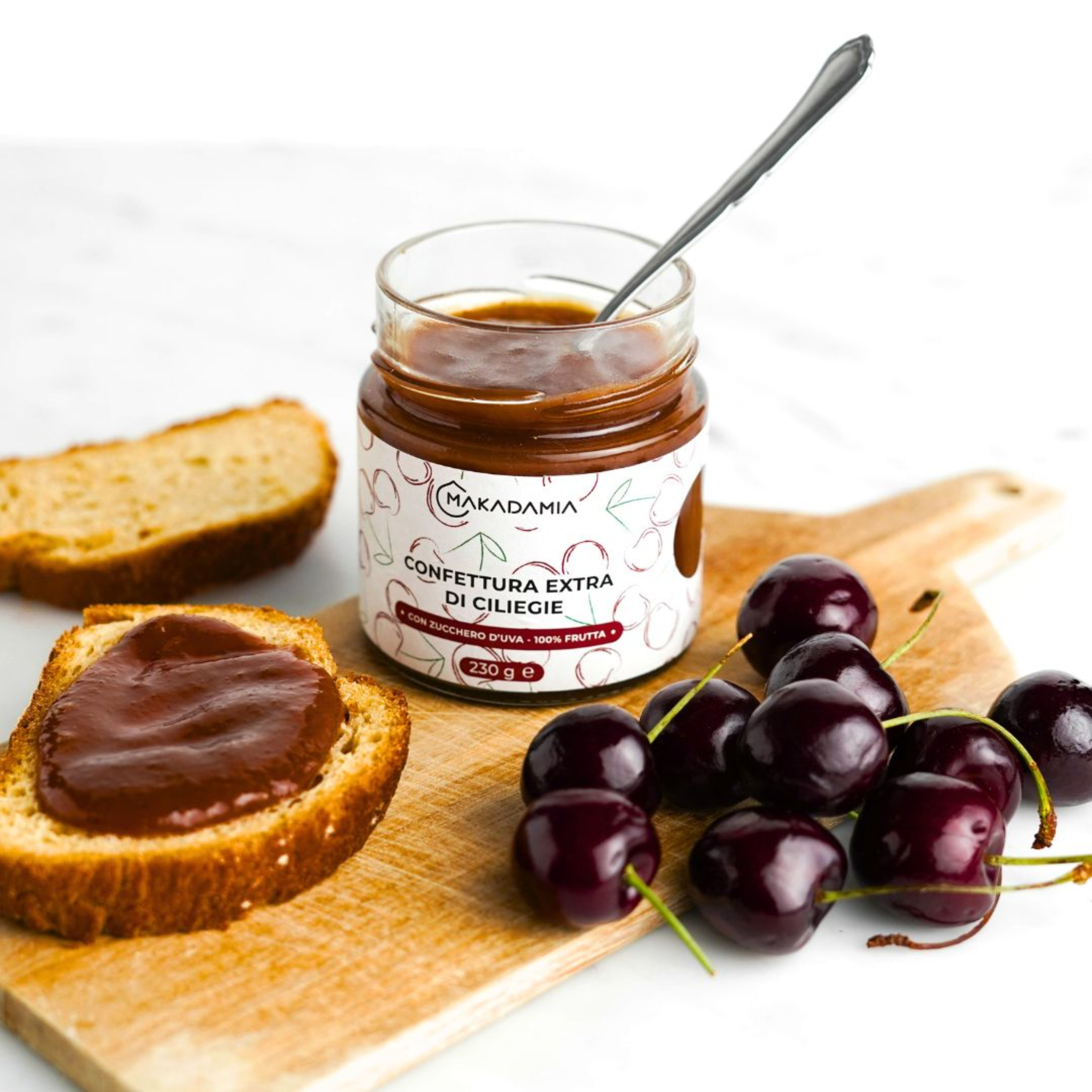 230 g Confiture extra 95% cerises