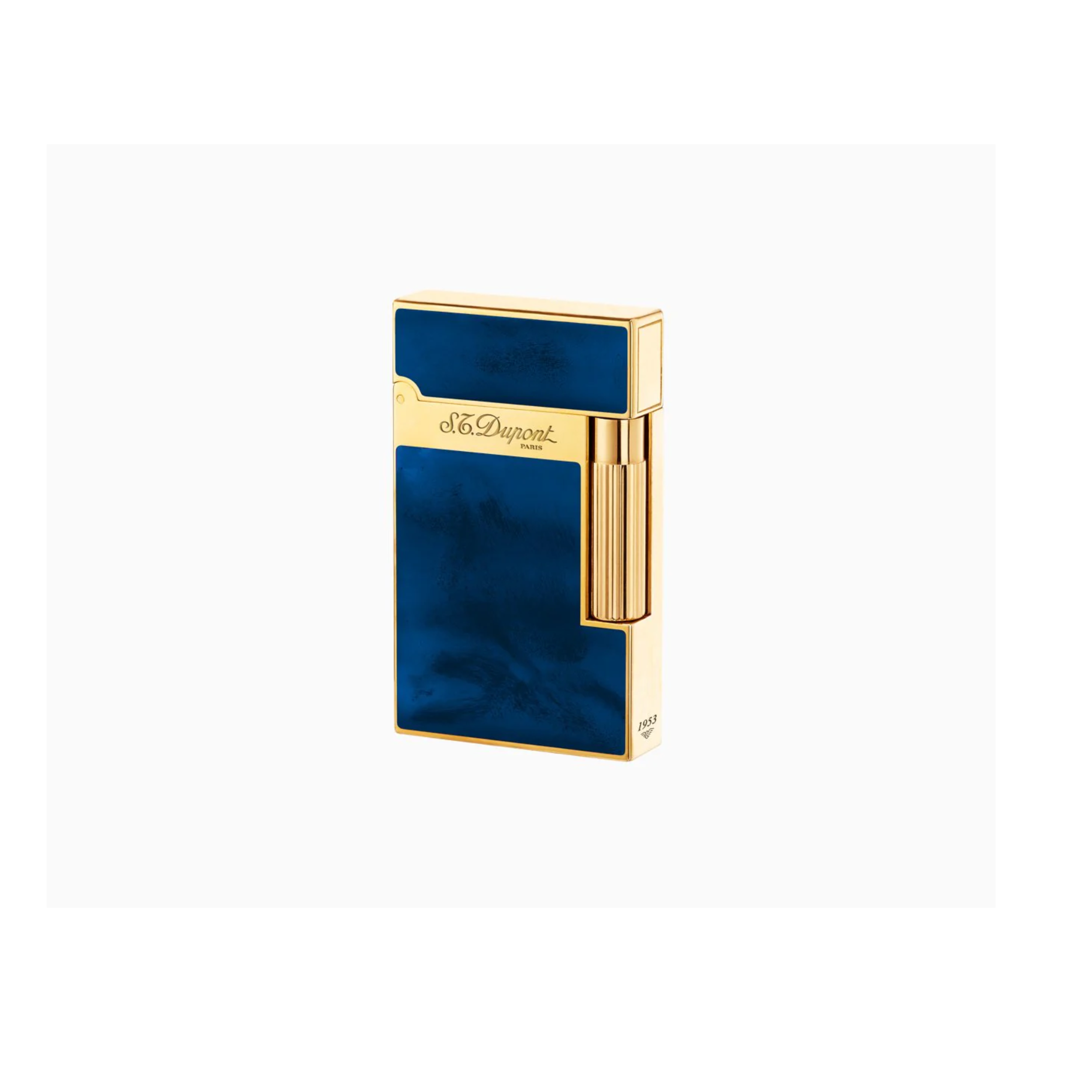 Accendino St Dupont Ligne 2 laccato con finitura oro