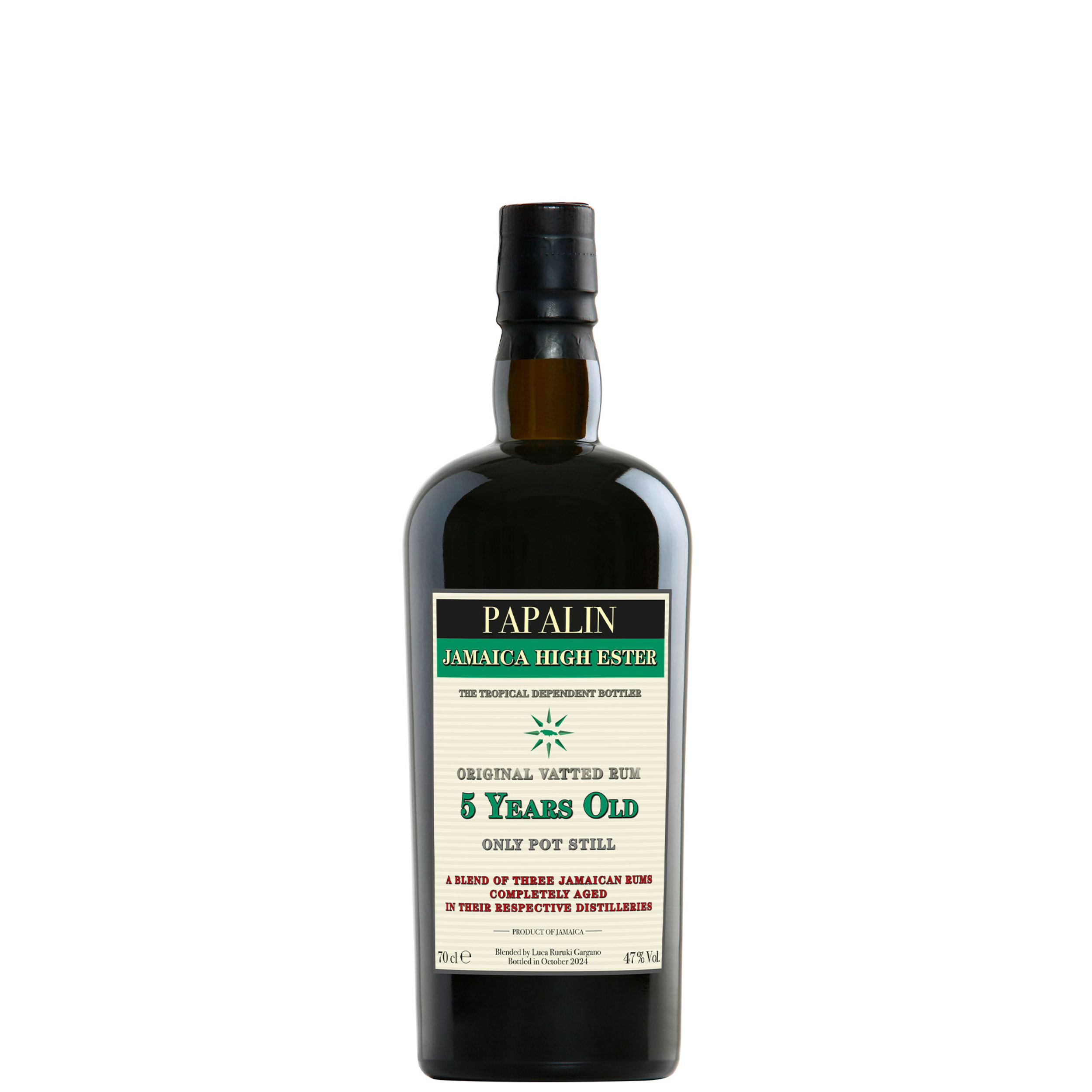 Rum Papalin Jamaica 2024 5 Y.O. Jamaica 70 cl / 47°