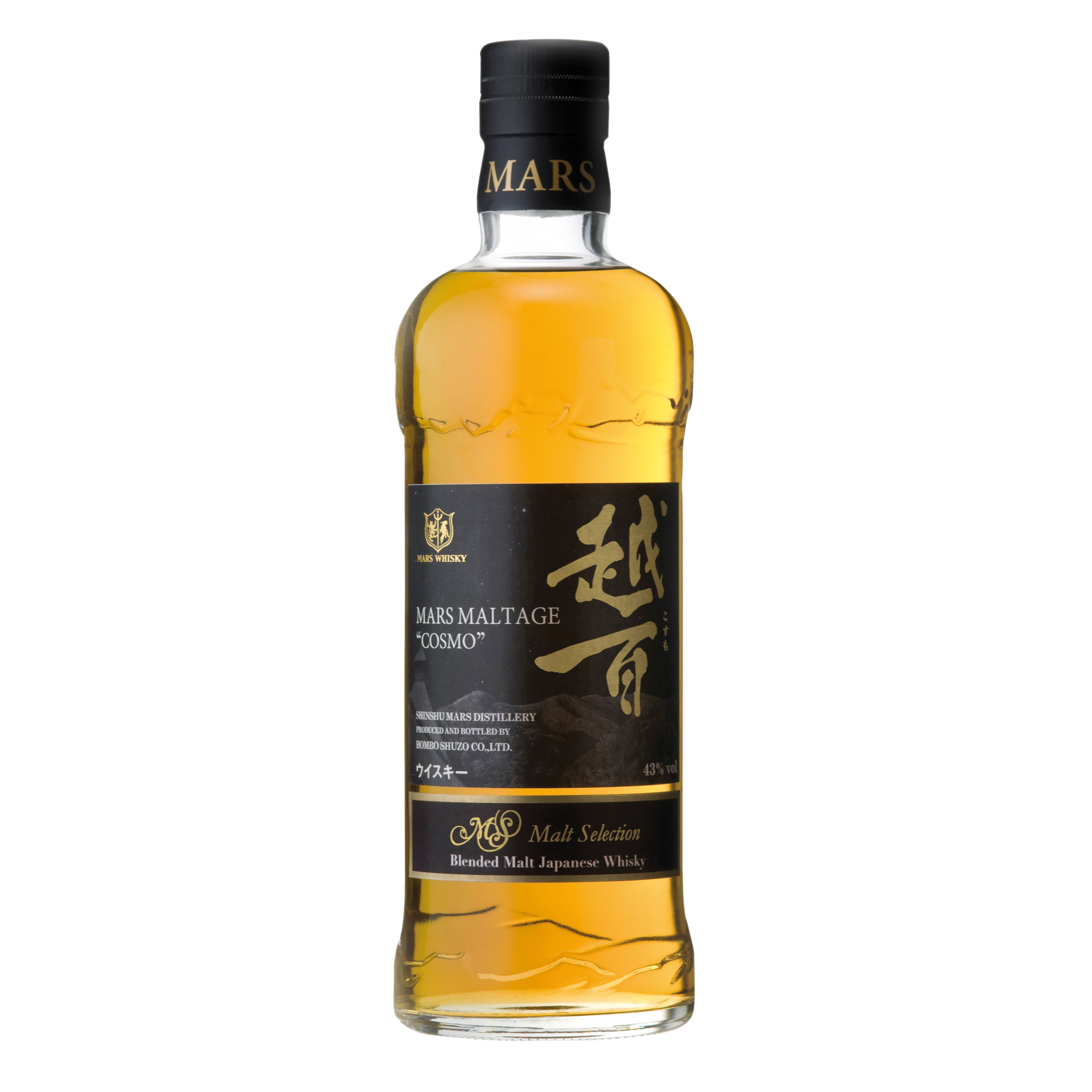 Whisky blended malt Mars Maltage "Cosmo" 43% 70CL - Japan
