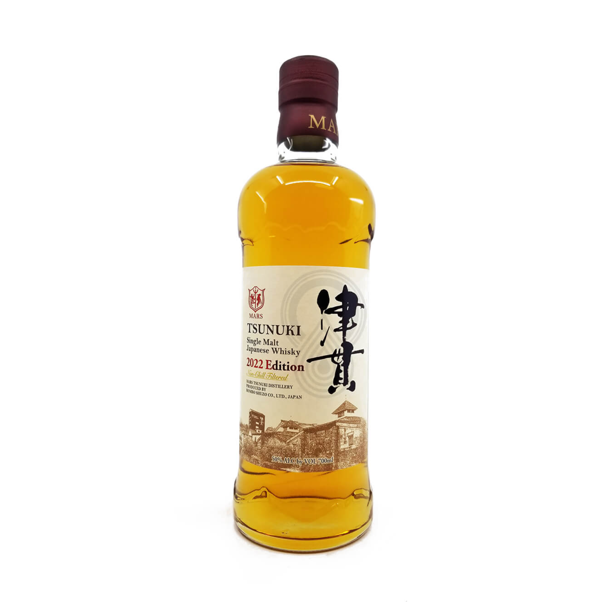 Whisky japanese single malt Mars Tsunuki 2022 Edition 50%