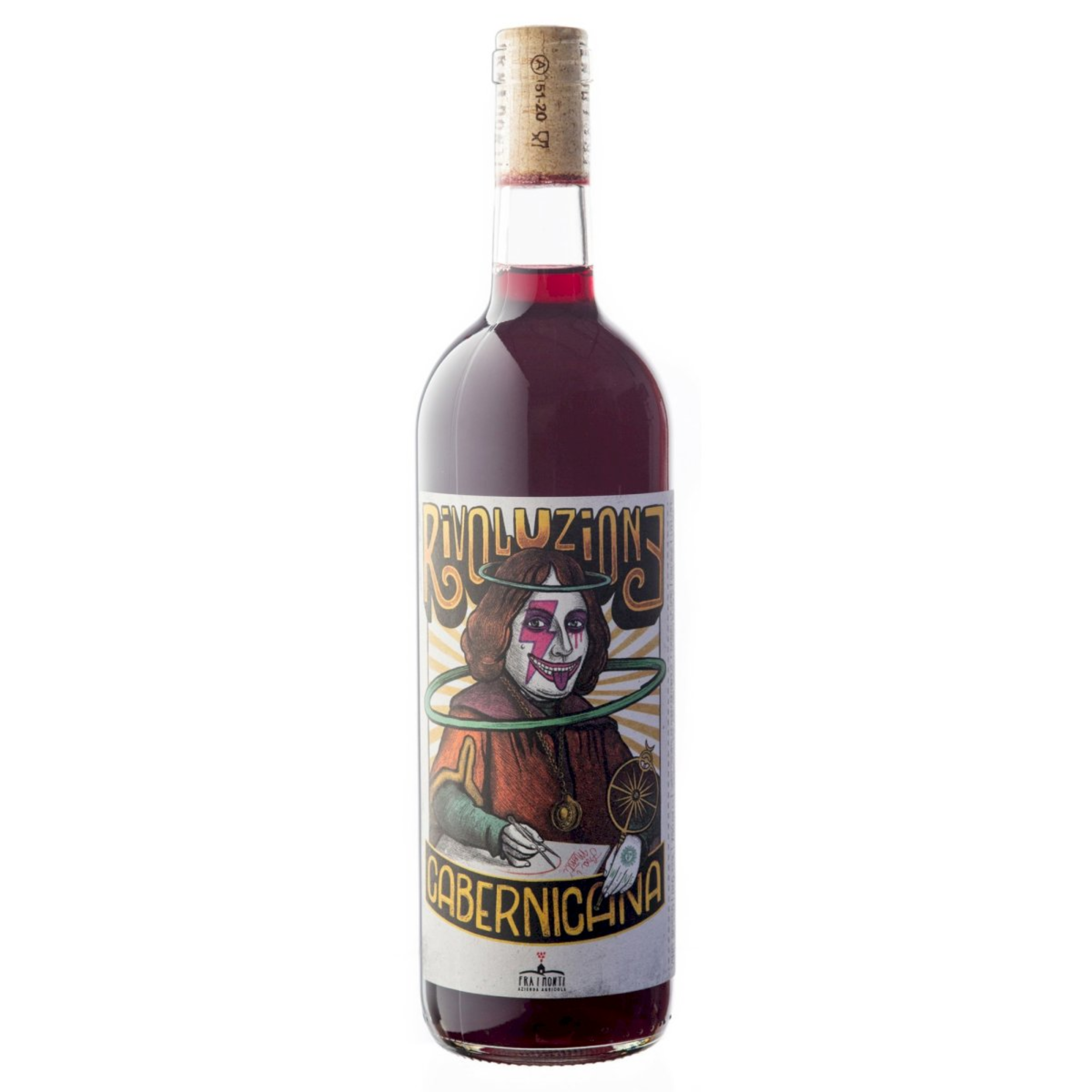 Vino rosso Rivoluzione Cabernicana 2023 75cl 13% - Cabernet Sauvignon 100%