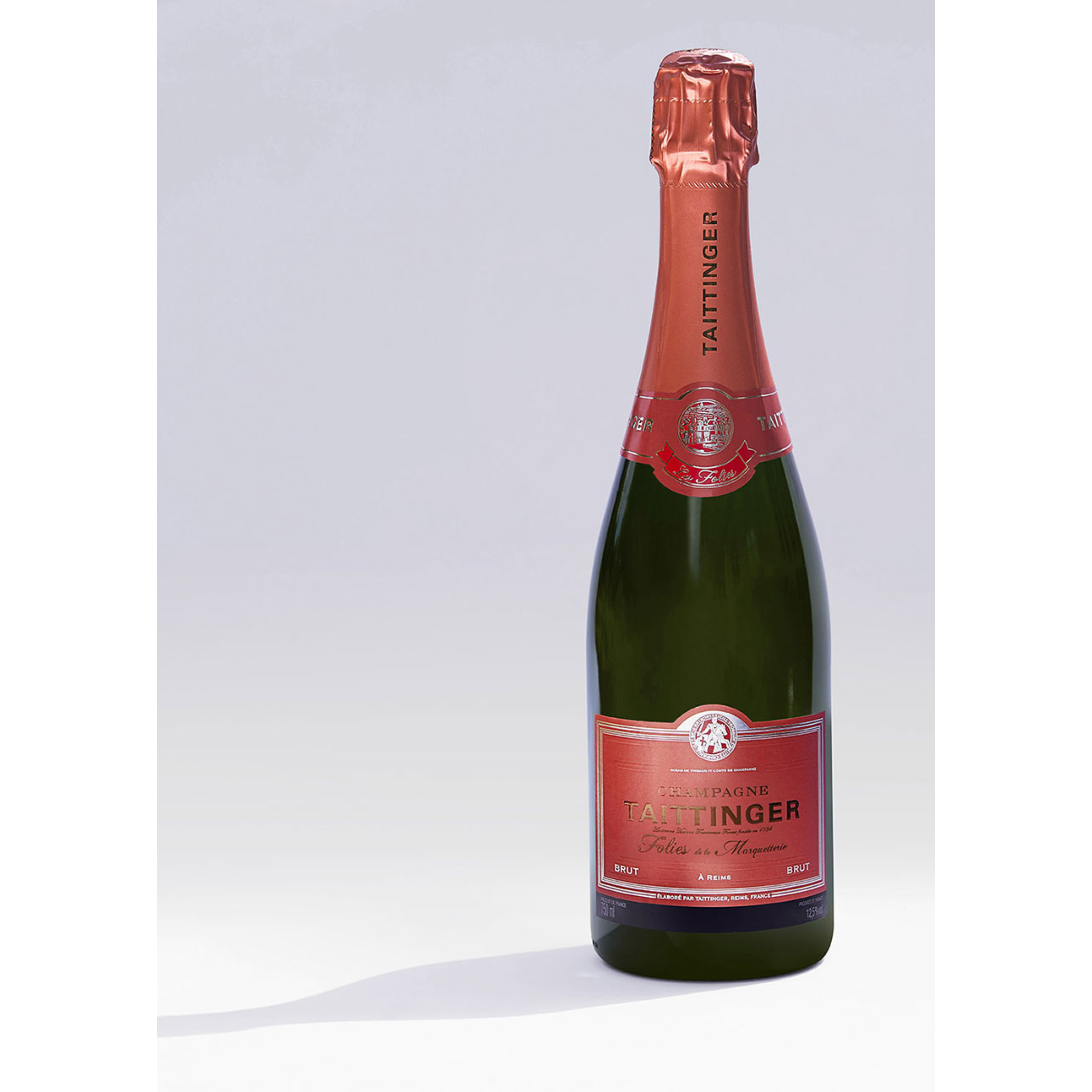 Champagne Taittinger Folies de la Marquetterie Brut 750 ml 12,5% vol - 45% chardonnay e 55% pinot noir
