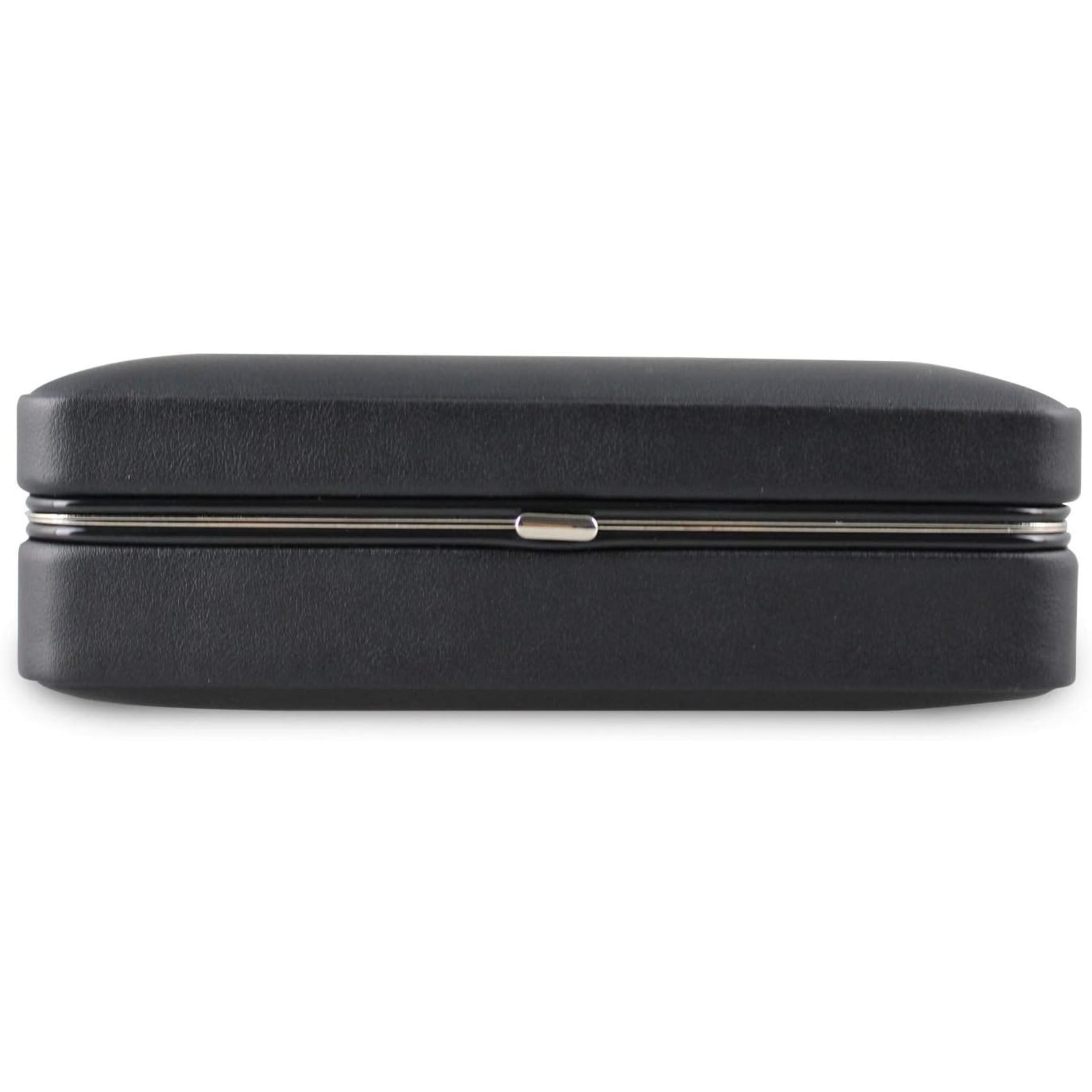 Portasigari da viaggio Egoist 3 pz in pelle nero con tagliasigari