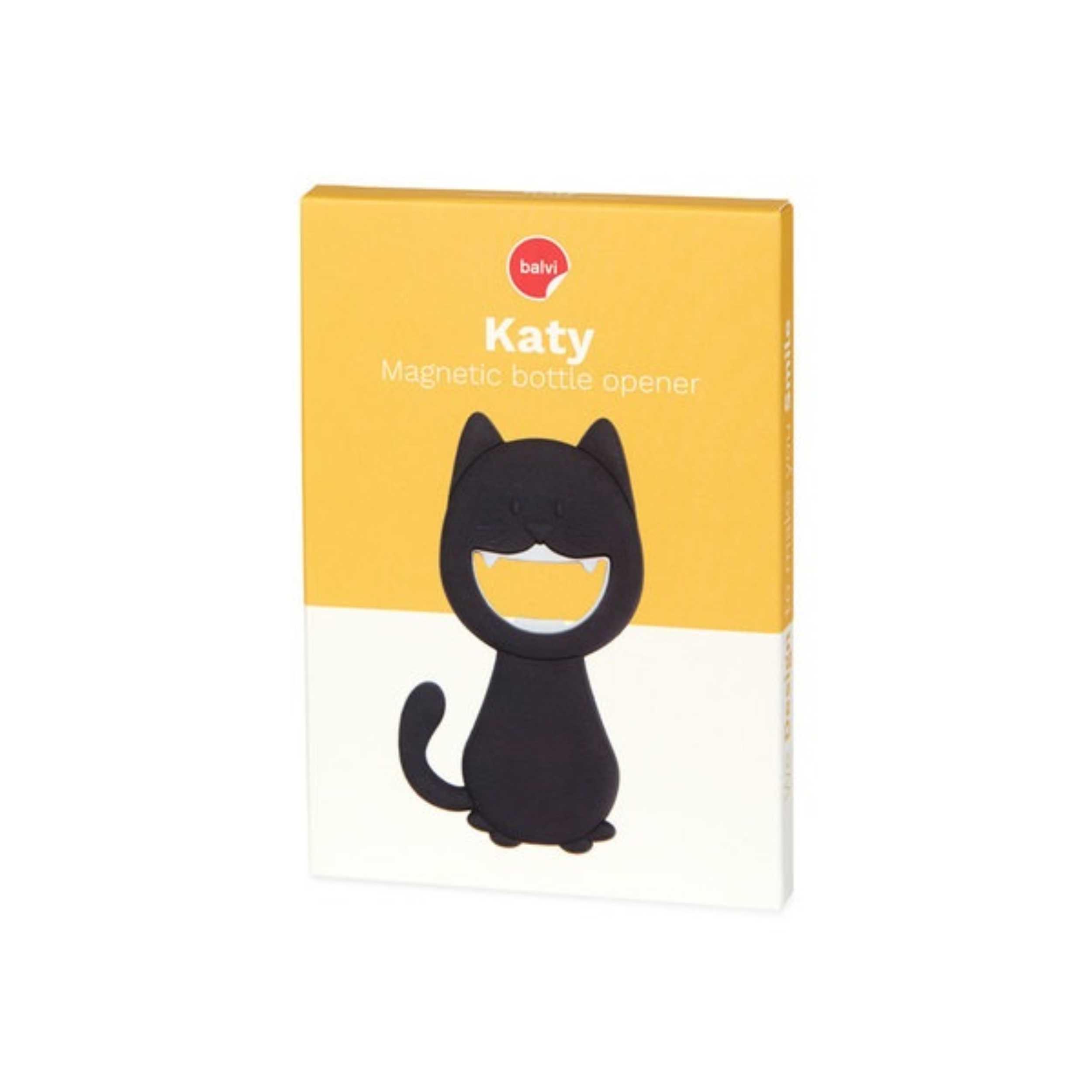 Apribottiglie Katy Balvi a forma di gatto magnetico