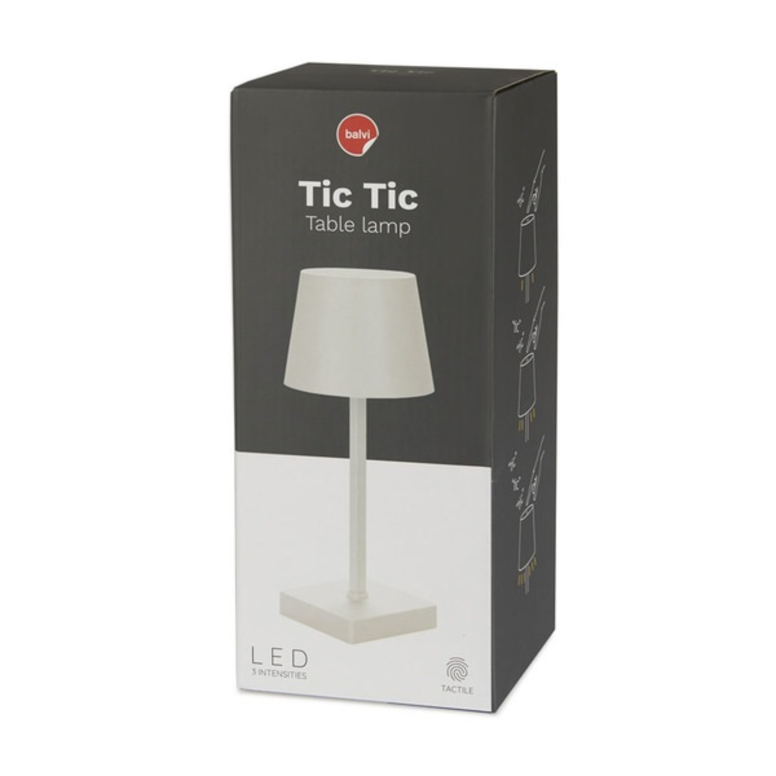 Lampe de table Balvi Tic Tic Couleur blanc