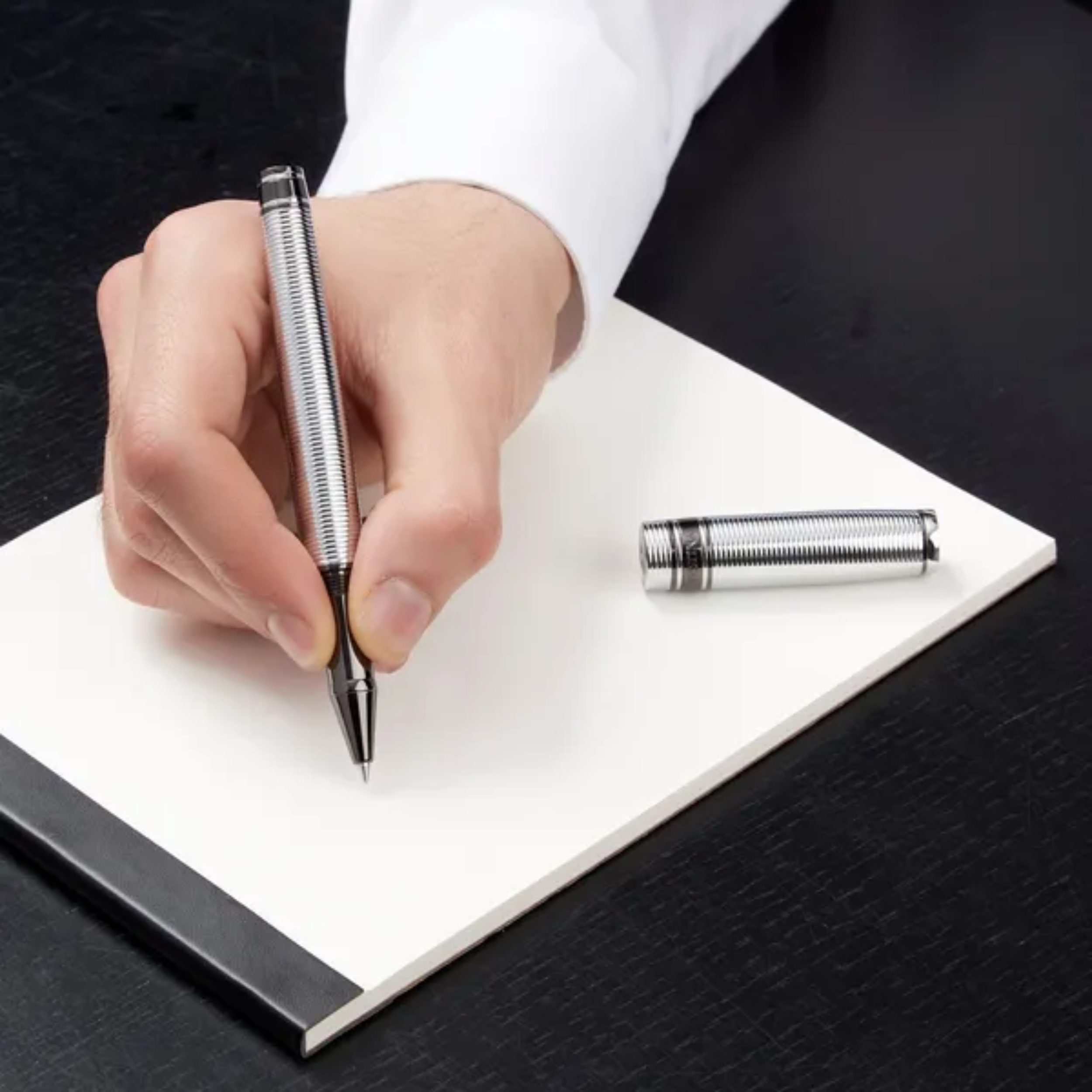 Penna Festina Rollerball Bold Stripe Chrome & Gun