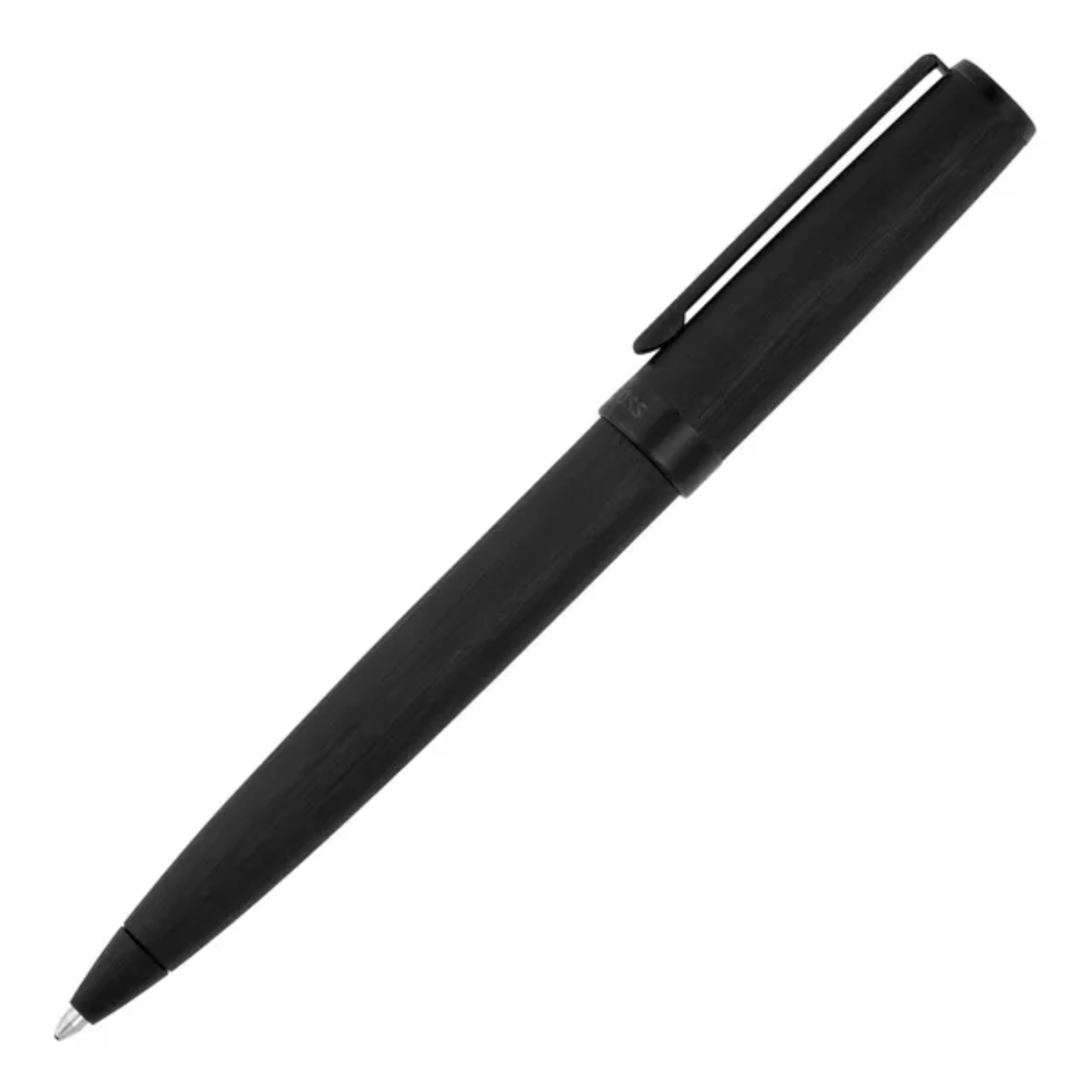 Penna Hugo Boss Biro Gear Nero spazzolato
