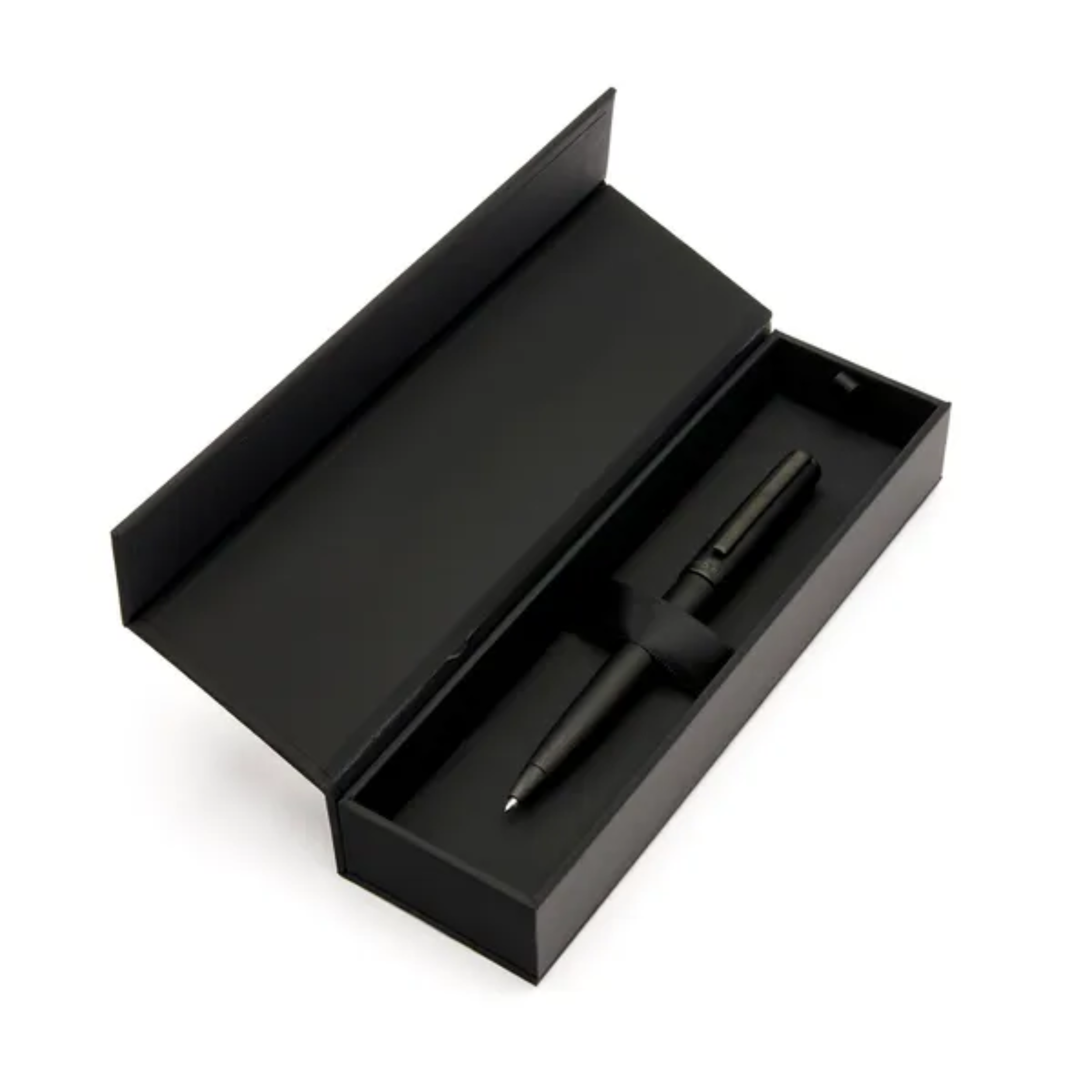 Penna Hugo Boss Biro Gear Nero spazzolato