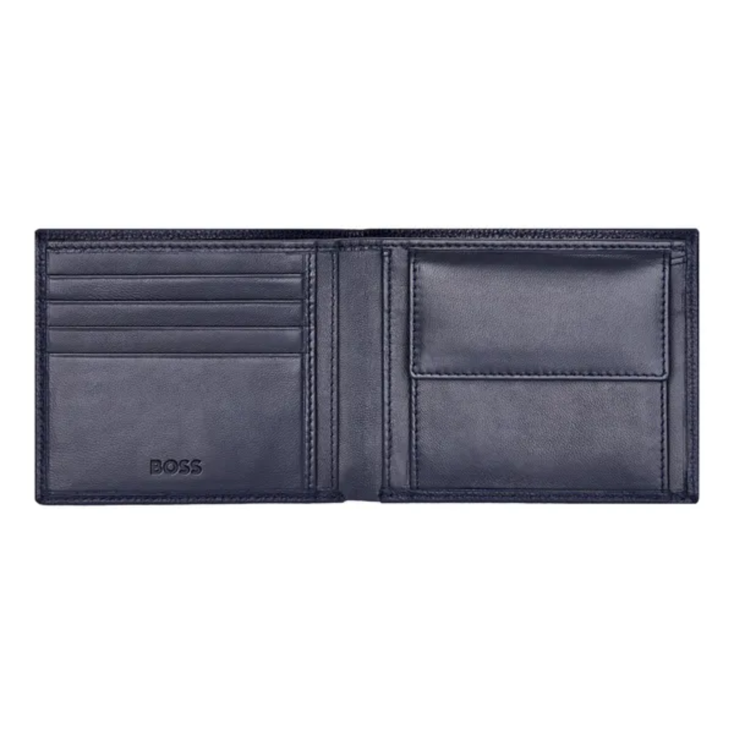 Portafoglio Hugo Boss classico Grained Navy