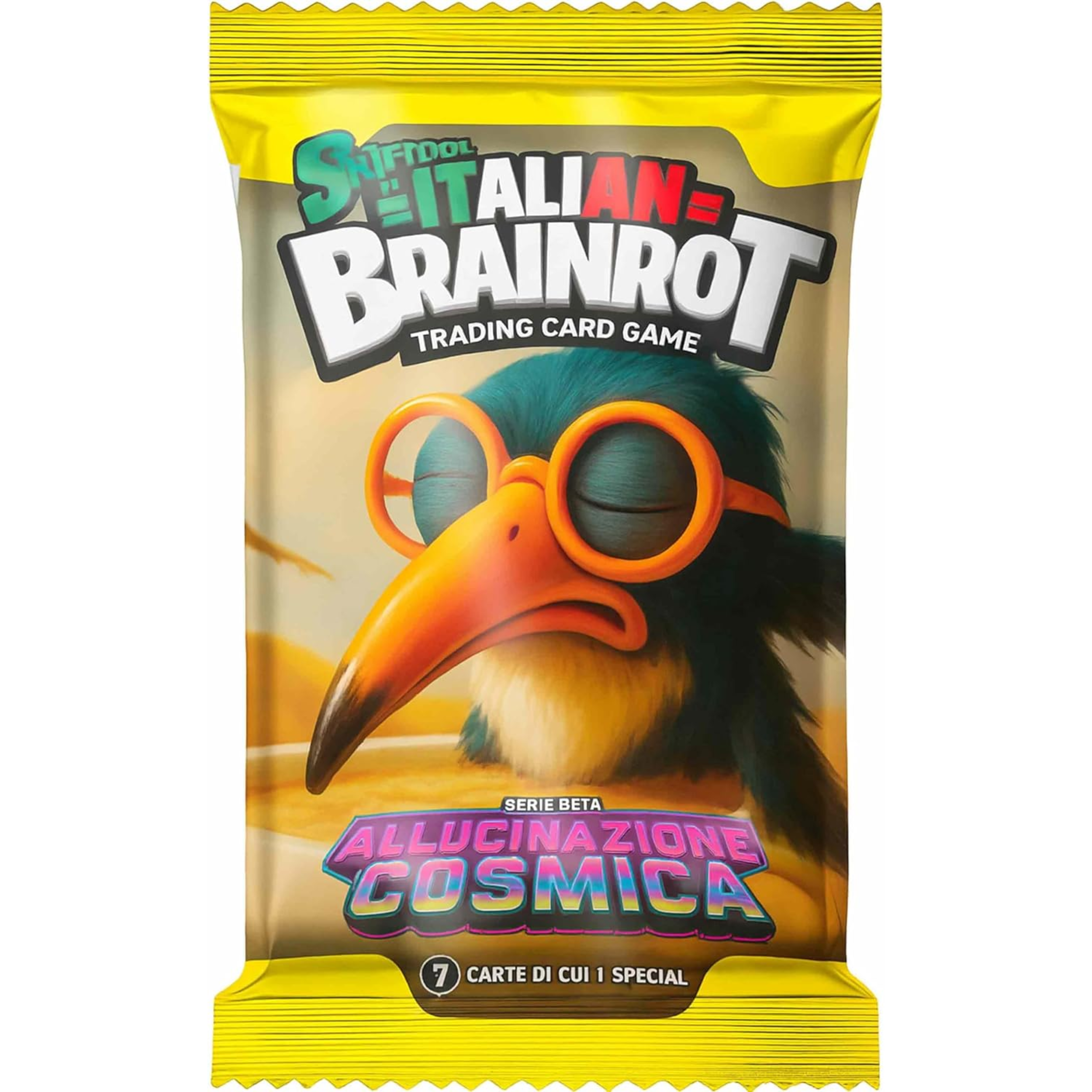 Skifidol Italian Brainrot Serie Beta - Bustine singola da 7 Carte - Seconda Serie