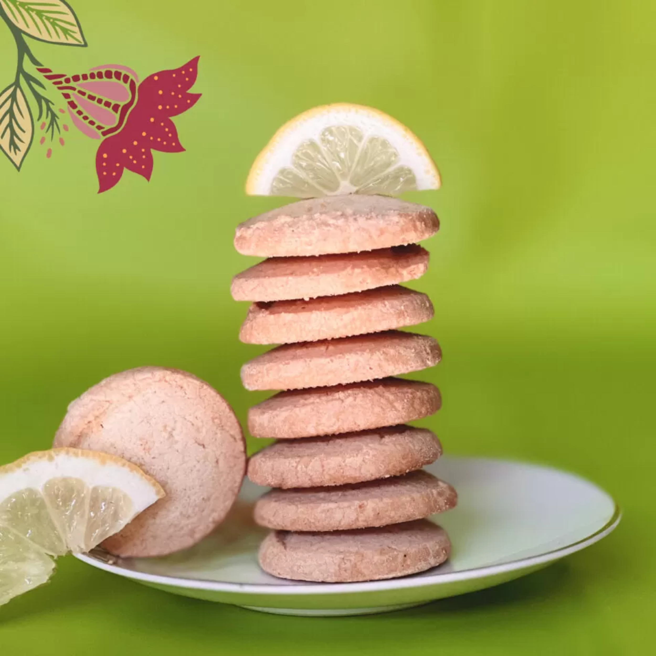 Biscotti Zenzerini Con zenzero fresco, succo e scorza di limone biologico 180 g