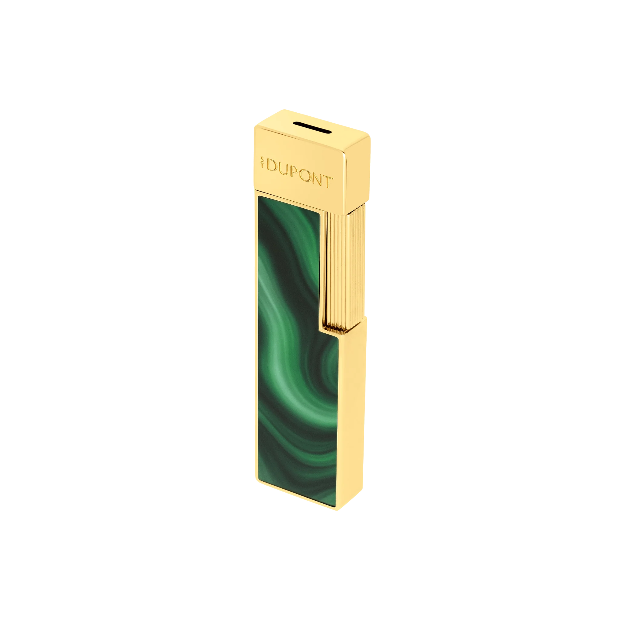 Accendino St.Dupont Twiggy Laccato Géode verde