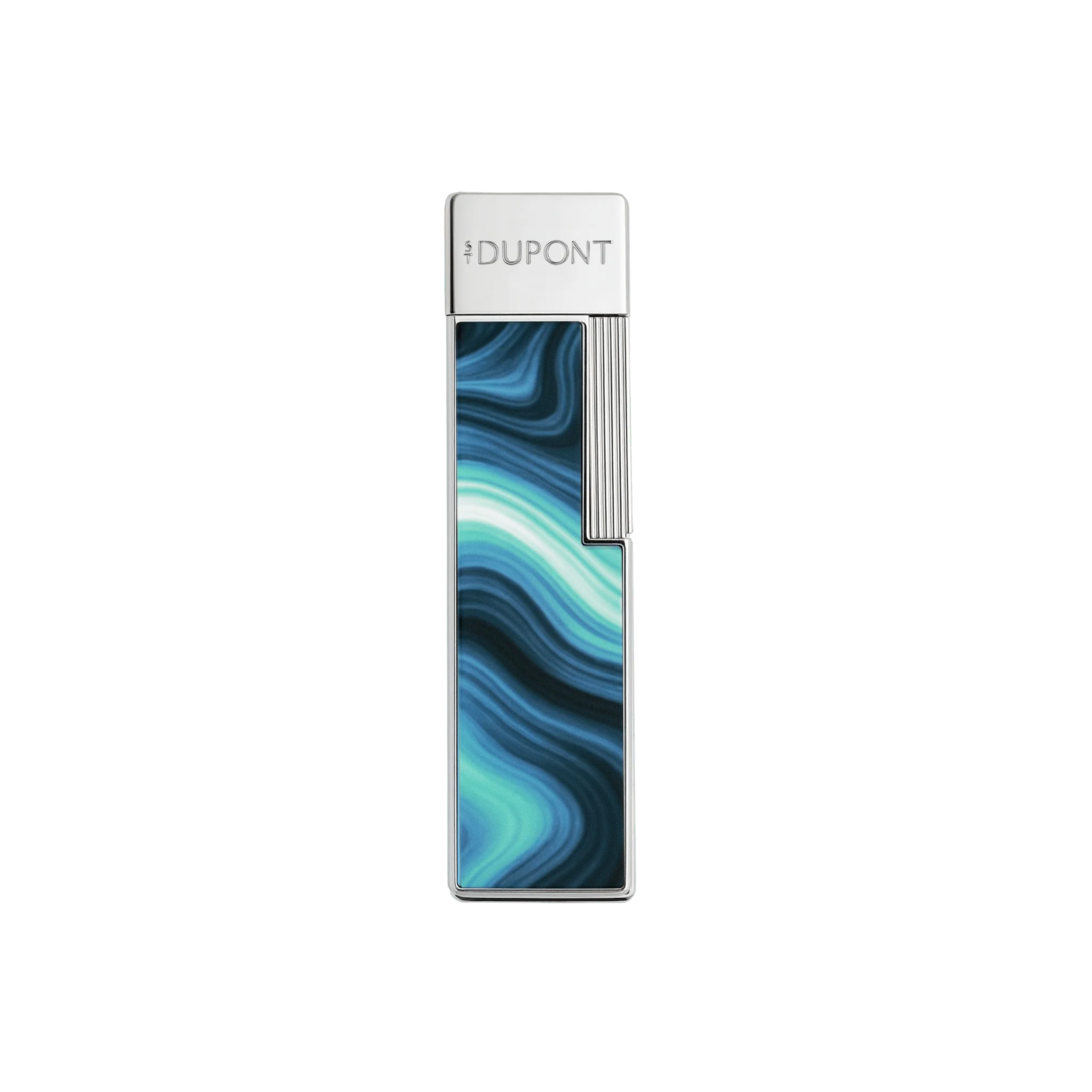 Accendino St. Dupont twiggy Blu Laccato Géode blu