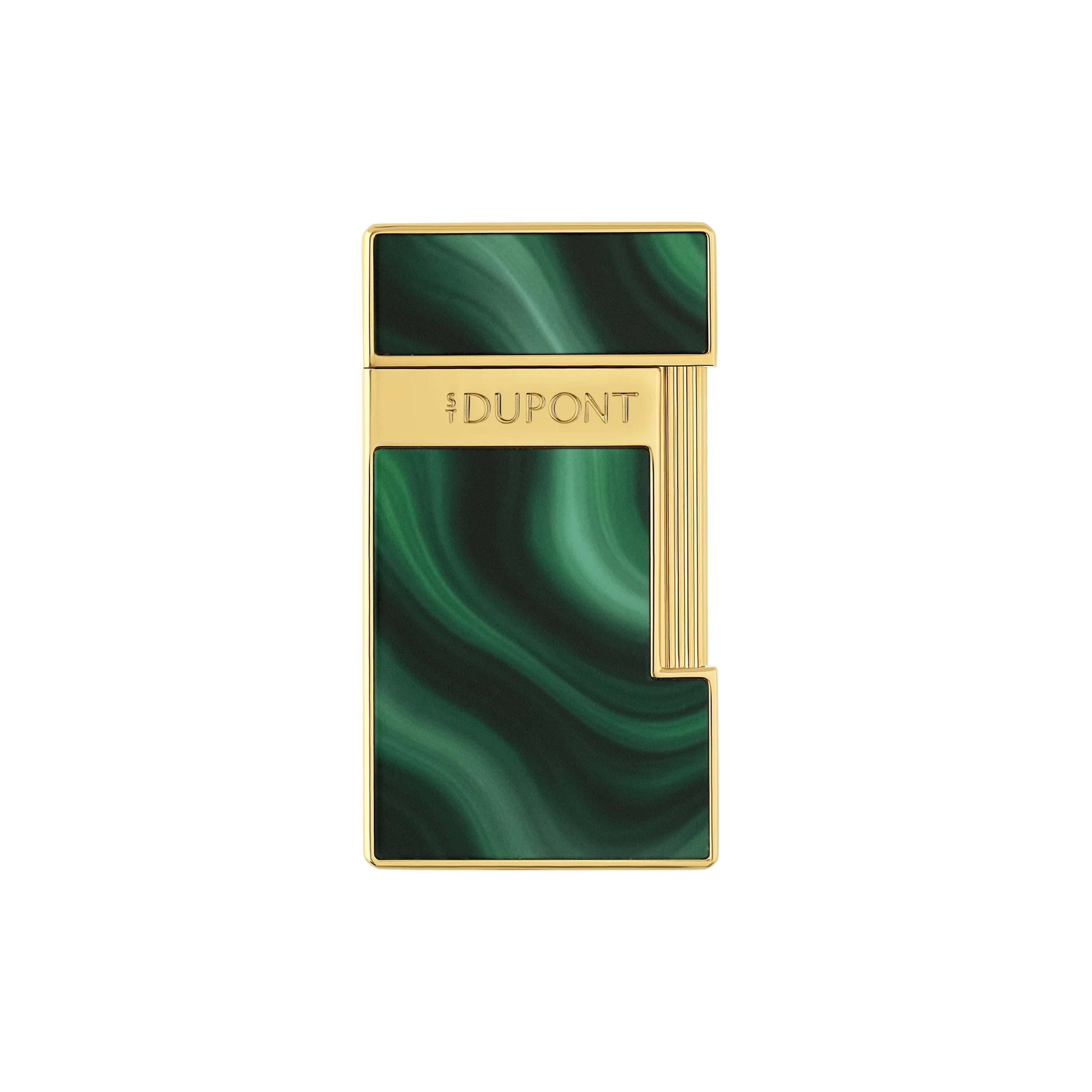 Accendino St Dupont Slimmy Blu Laccato Géode verde
