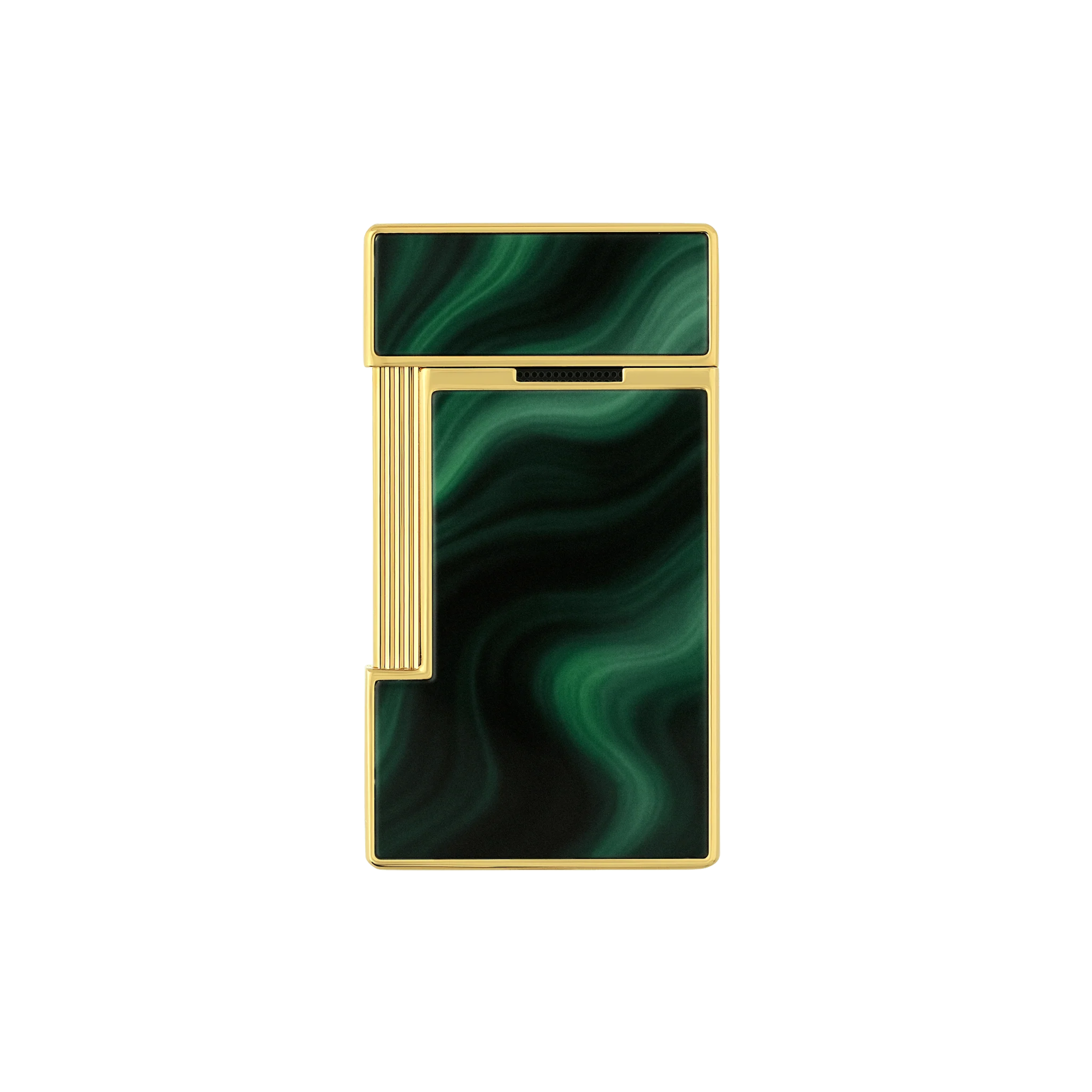 Accendino St Dupont Slimmy Blu Laccato Géode verde
