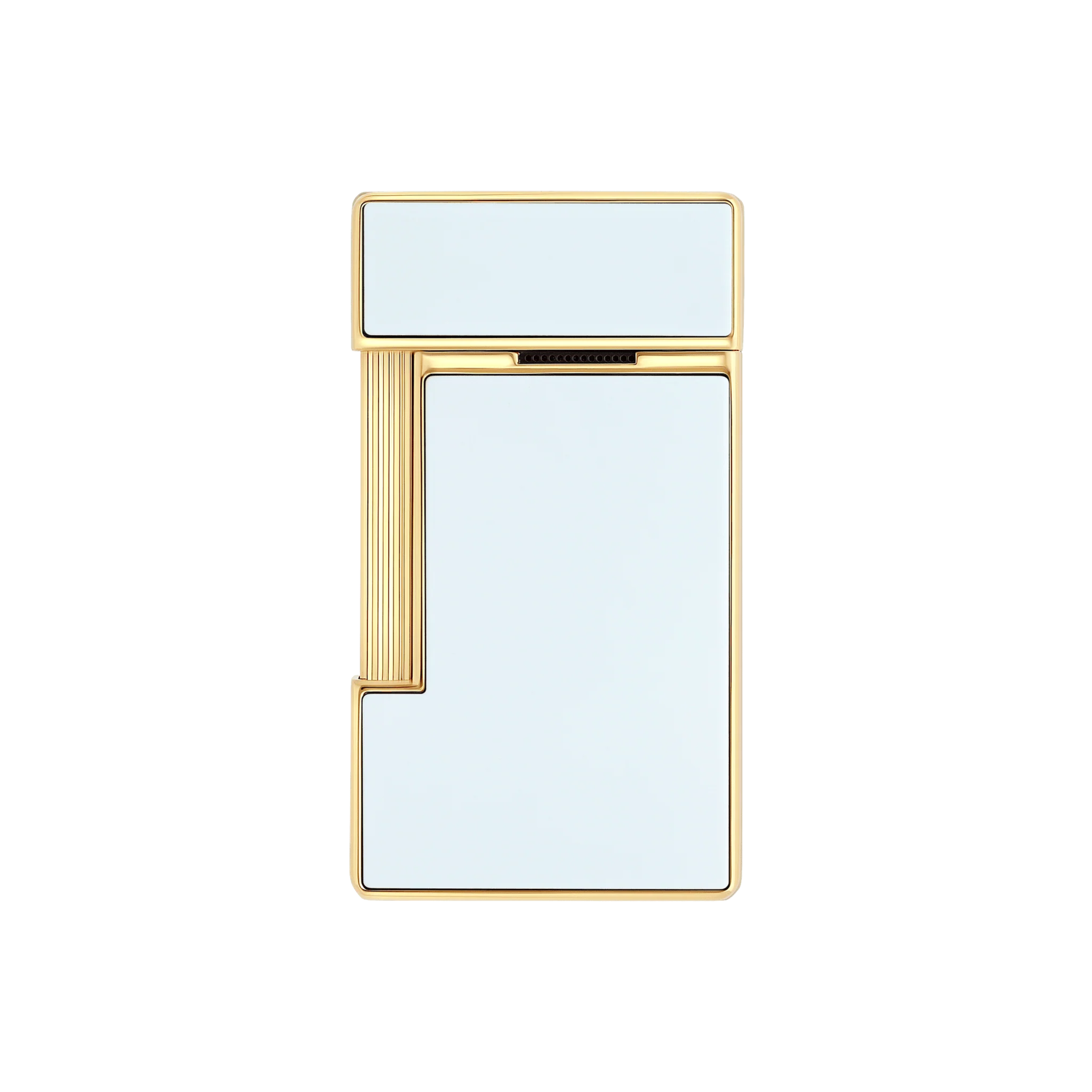 Accendino St Dupont slimmy Blu laccato bianco