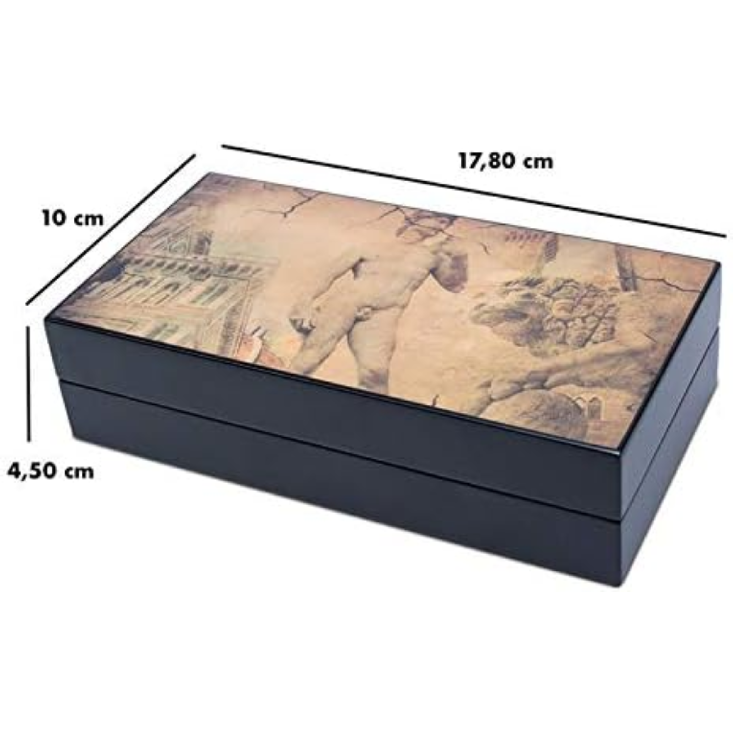 Humidor da viaggio Egoist Travel Firenze per sigari - Capacità 3/5 sigari