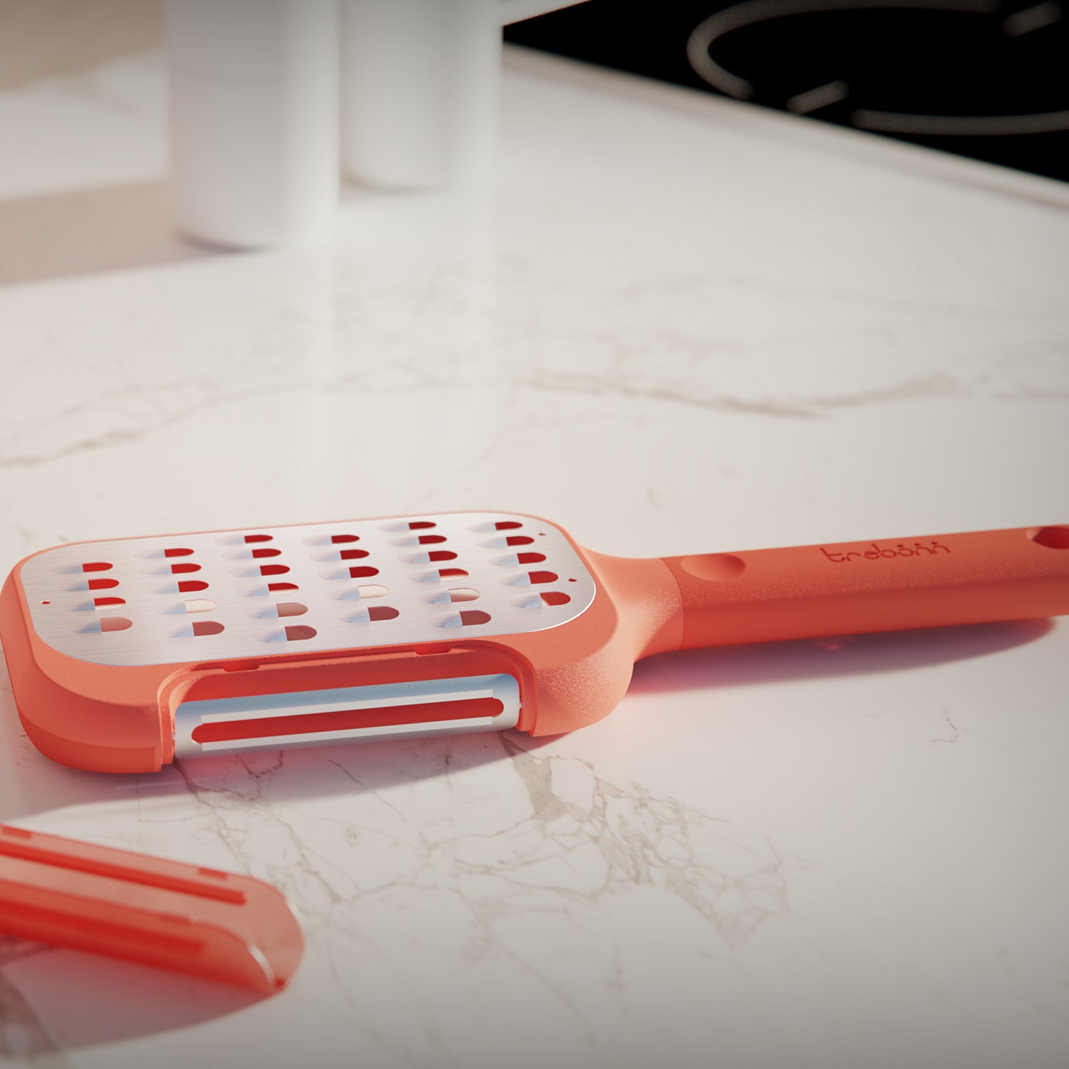 Peel + Grate – Peeler E Grattugia Con Lama In Acciaio Inox