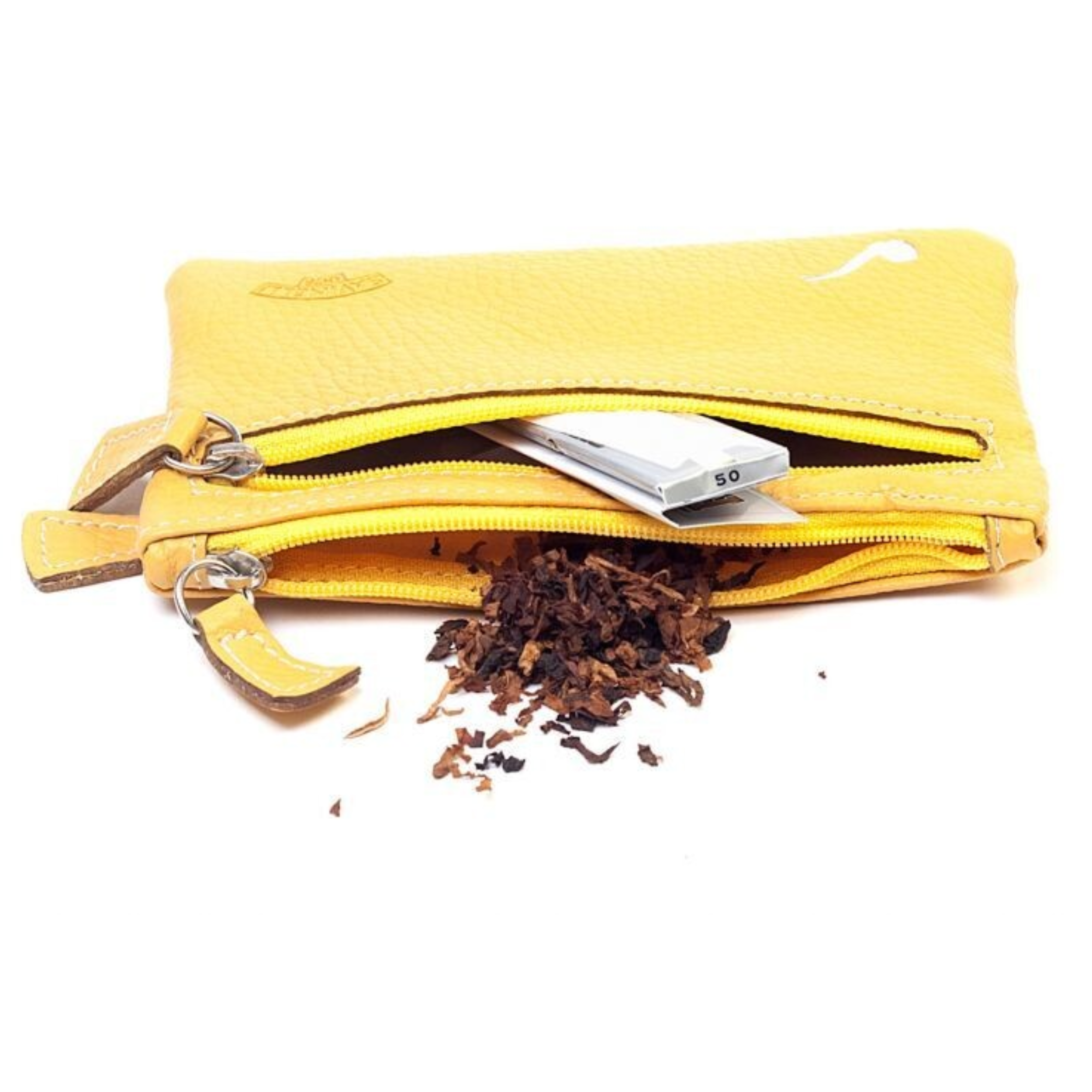 Borsa porta tabacco Savinelli 3 zip in pelle
